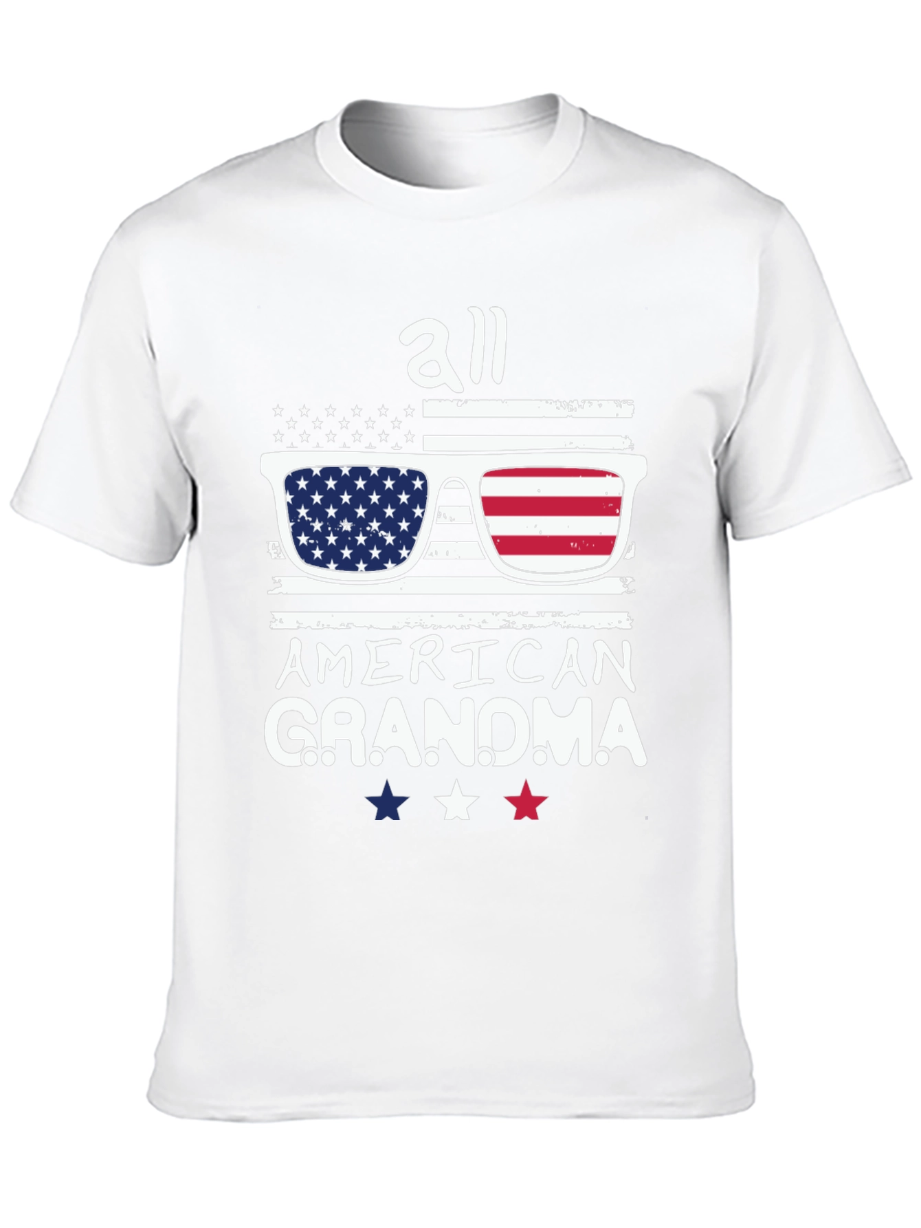 All American Grandma Patriotic T-Shirt