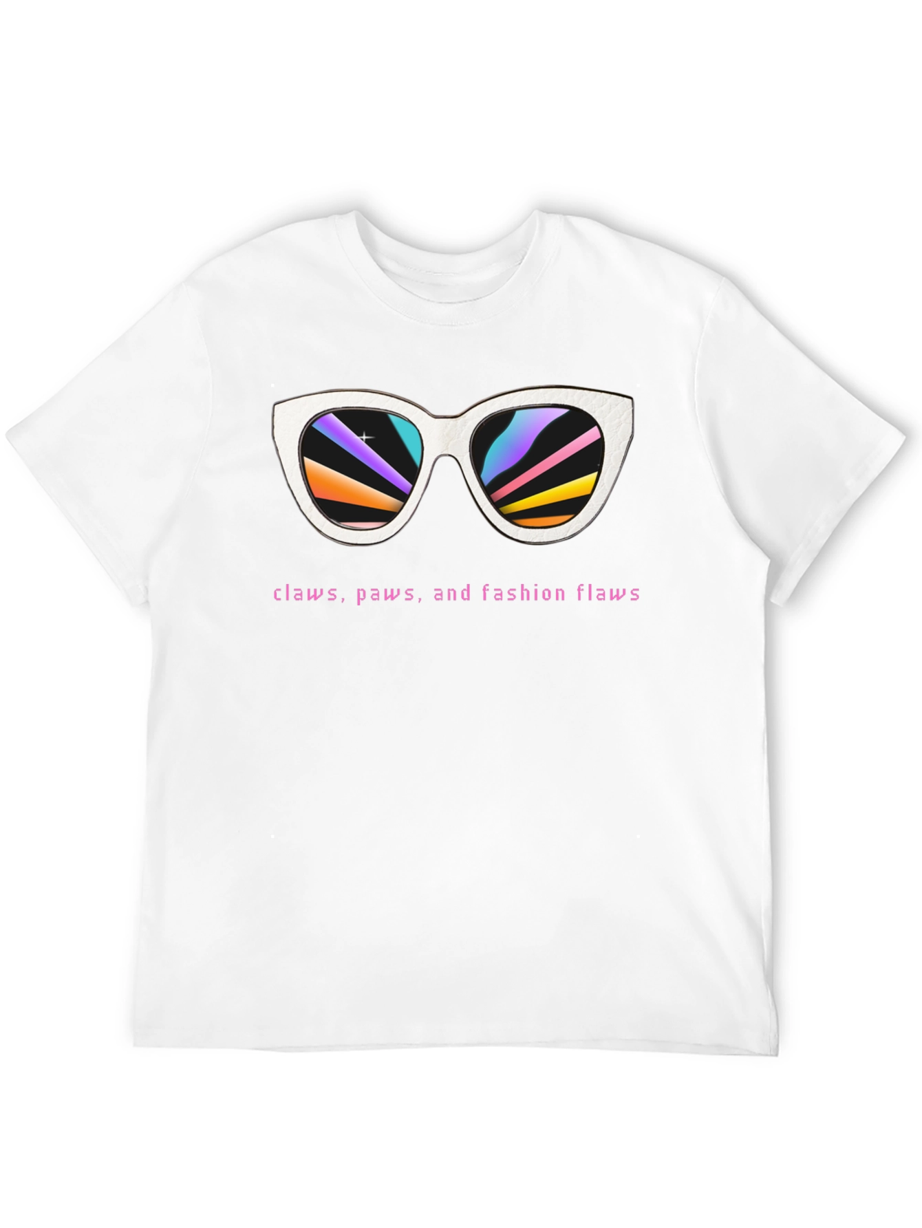 Claws Paws and Fashion Flaws Graphic Tee
