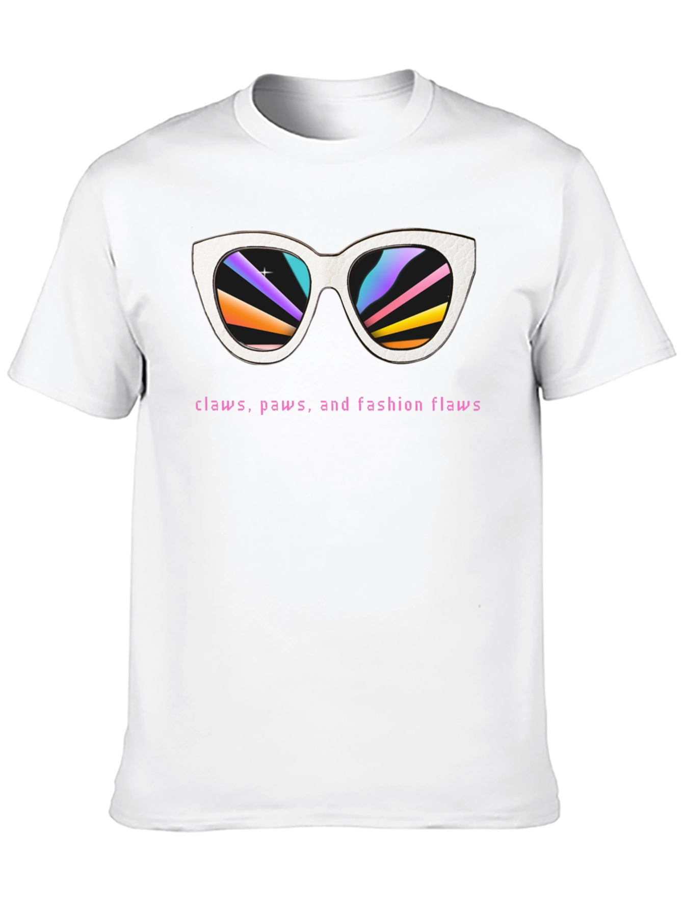 Claws Paws and Fashion Flaws Graphic Tee