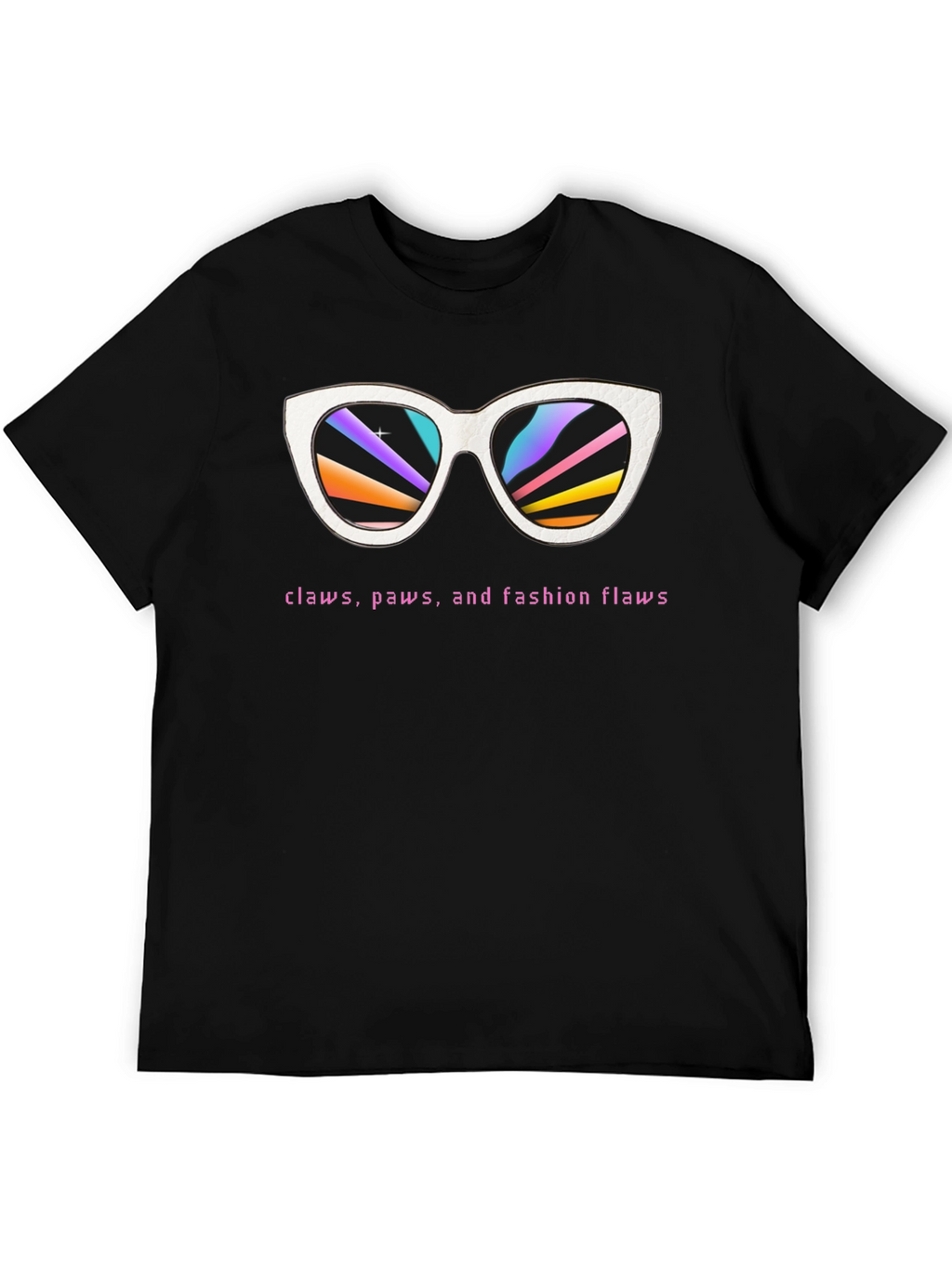 Claws Paws and Fashion Flaws Graphic Tee
