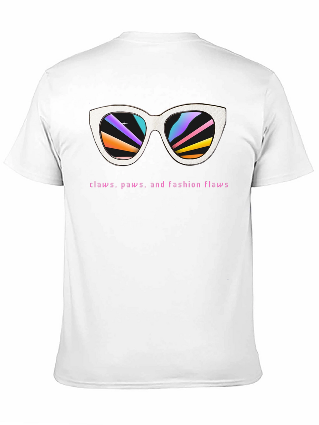 Claws Paws and Fashion Flaws Graphic Tee