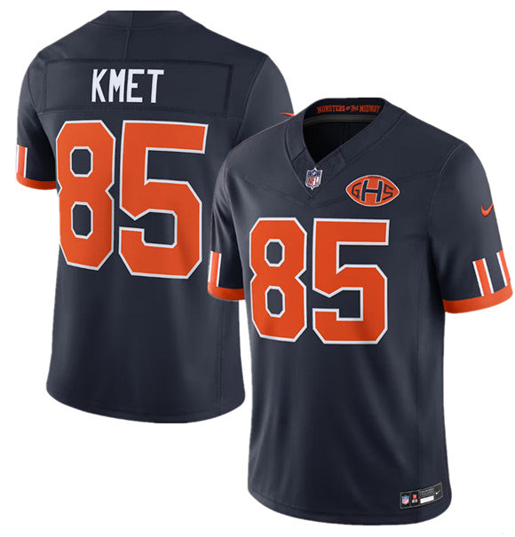 Men's Chicago Bears #85 Cole Kmet Navy 2026 F.U.S.E. Rivalries Collection Limited Football Stitched Jersey