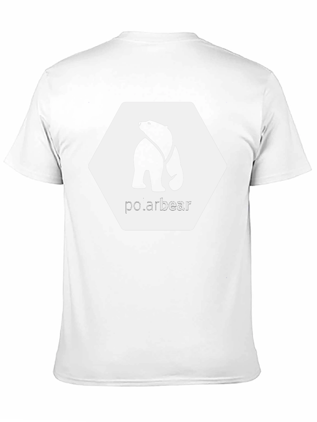 Cool Polar Bear Graphic Tee - Black Cotton T-Shirt