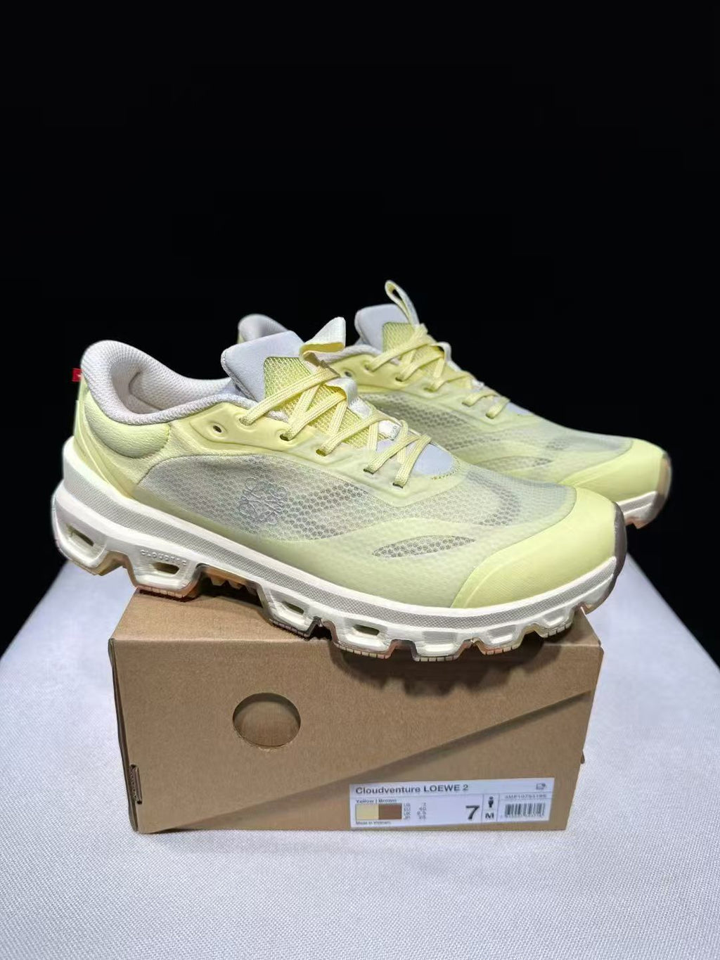 On Cloudventure 2.0 Sneakers Shoes Yellow