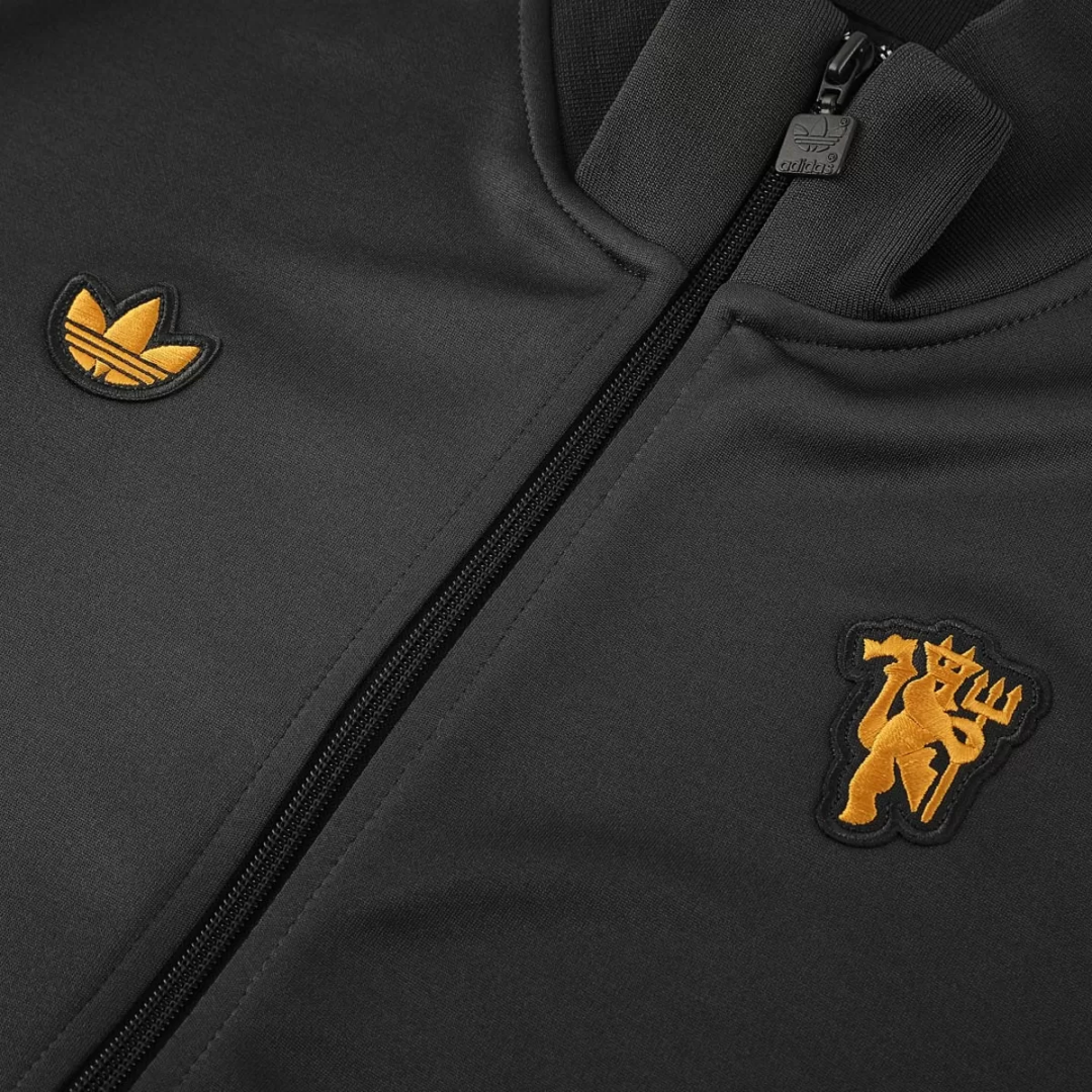Manchester United Anthem Jacket Black 2025/26