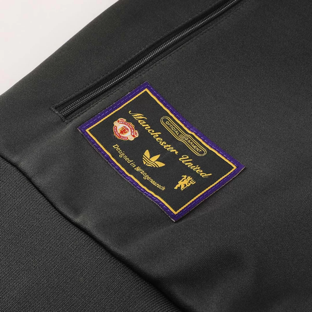Manchester United Anthem Jacket Black 2025/26