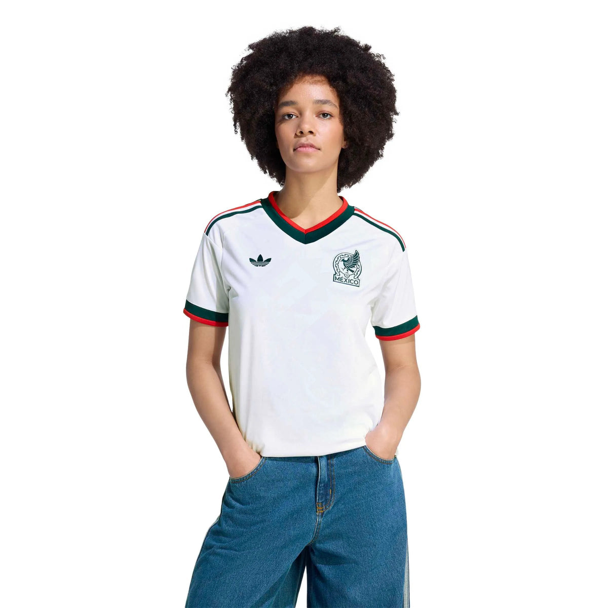 2026 Mexico Women's Stadium Away Soccer Jersey (Custom)