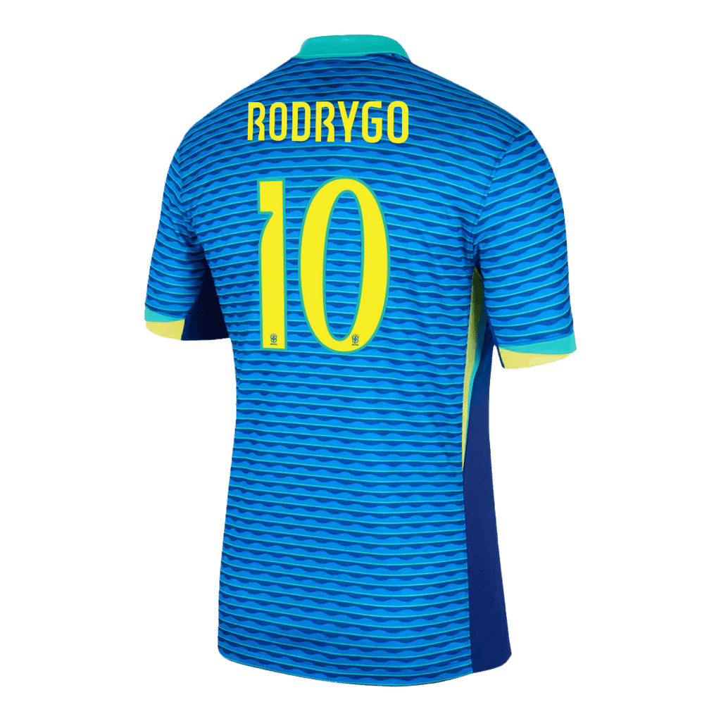 RODRYGO #10 Brazil Away Jersey Copa America 2024