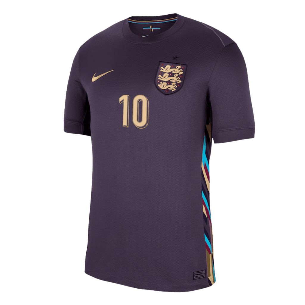 Jude Bellingham #10 England Away Jersey EURO 2024