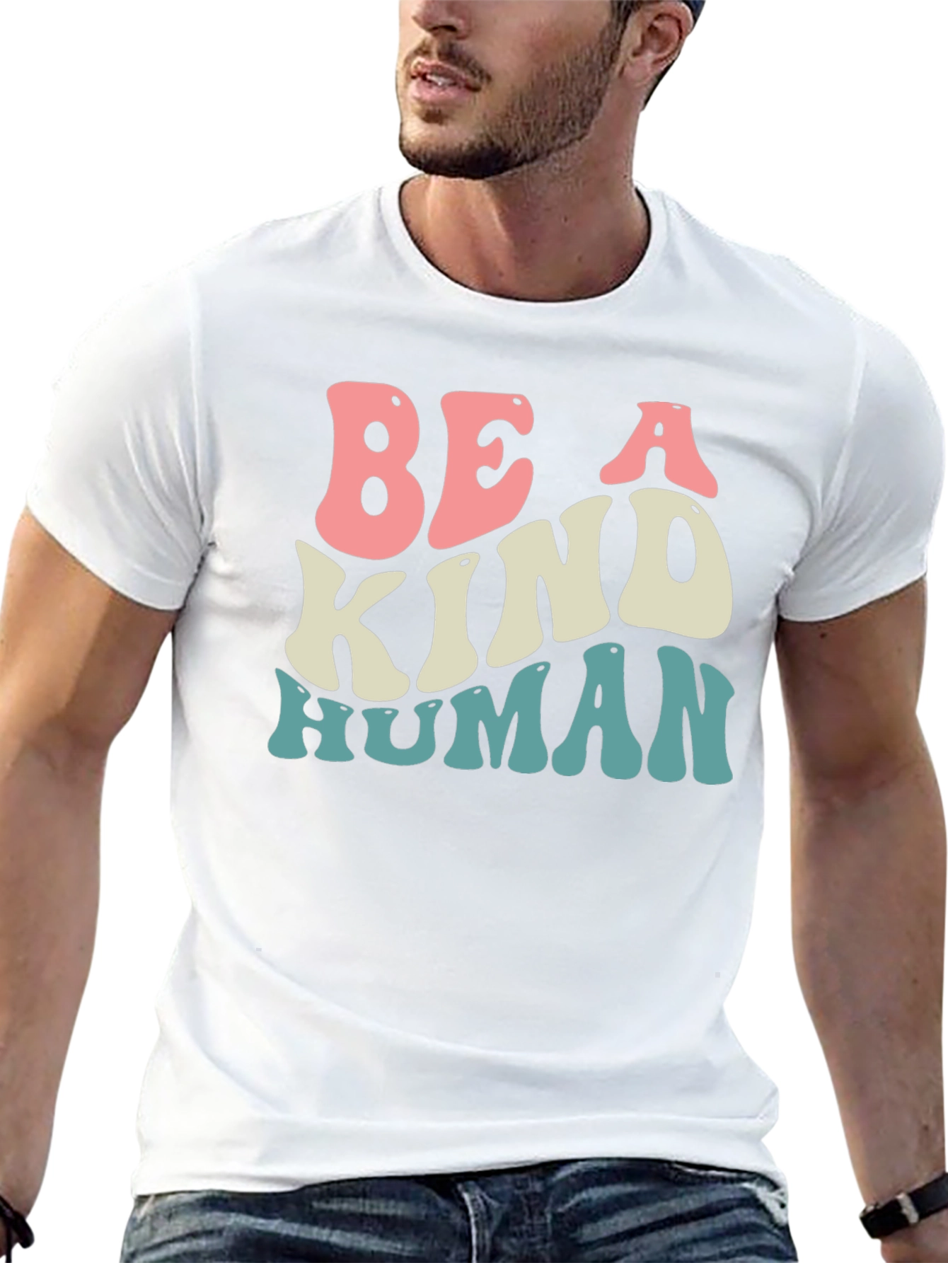 Be A Kind Human Graphic T-Shirt