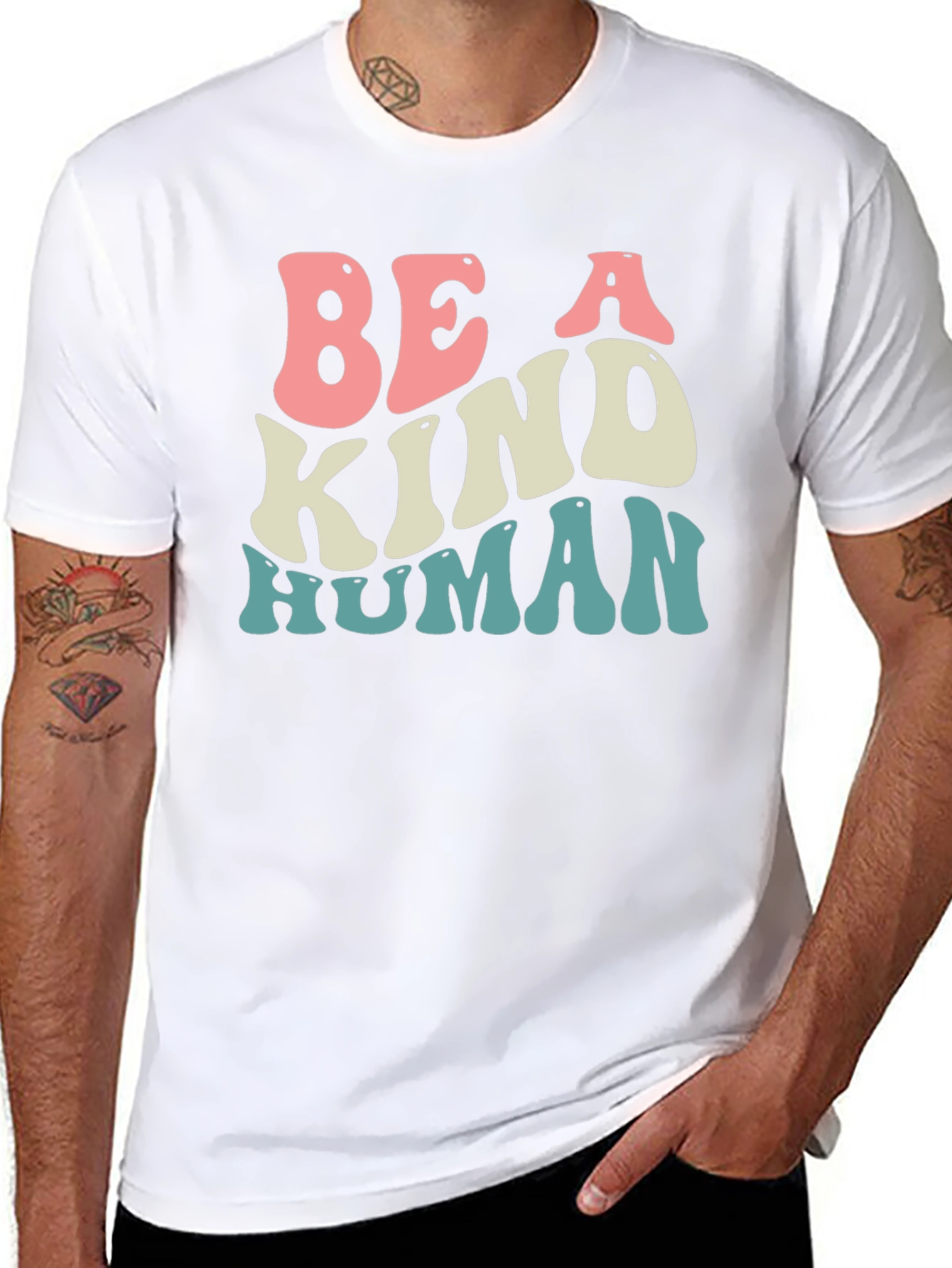 Be A Kind Human Graphic T-Shirt