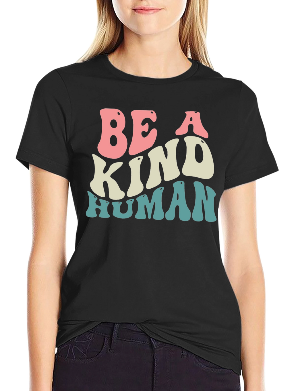 Be A Kind Human Graphic T-Shirt