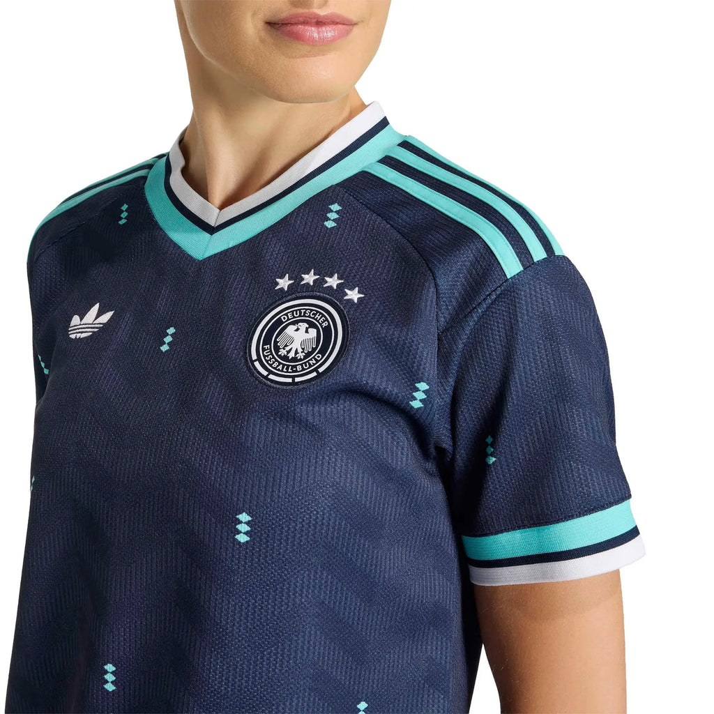 2026 Germany Women's Stadium Away Soccer Jersey (Custom)