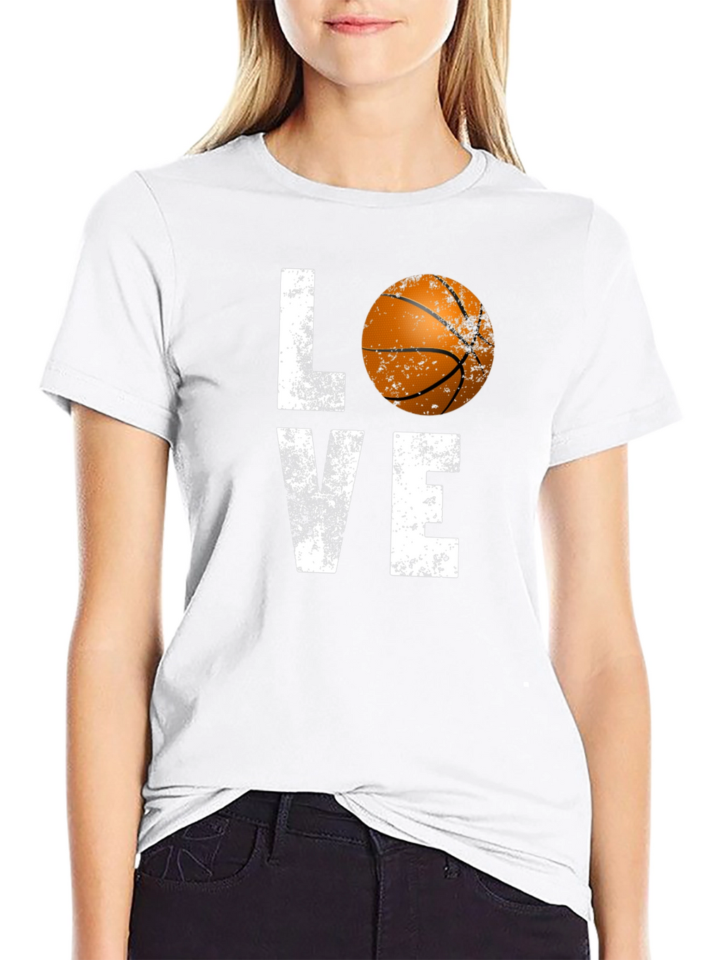 Basketball Love Graphic T-Shirt