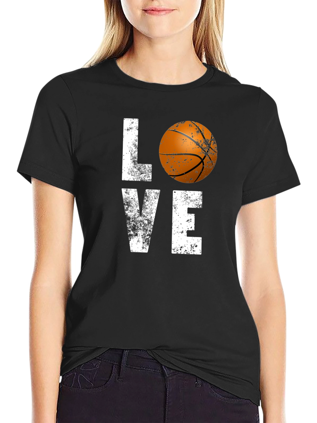 Basketball Love Graphic T-Shirt