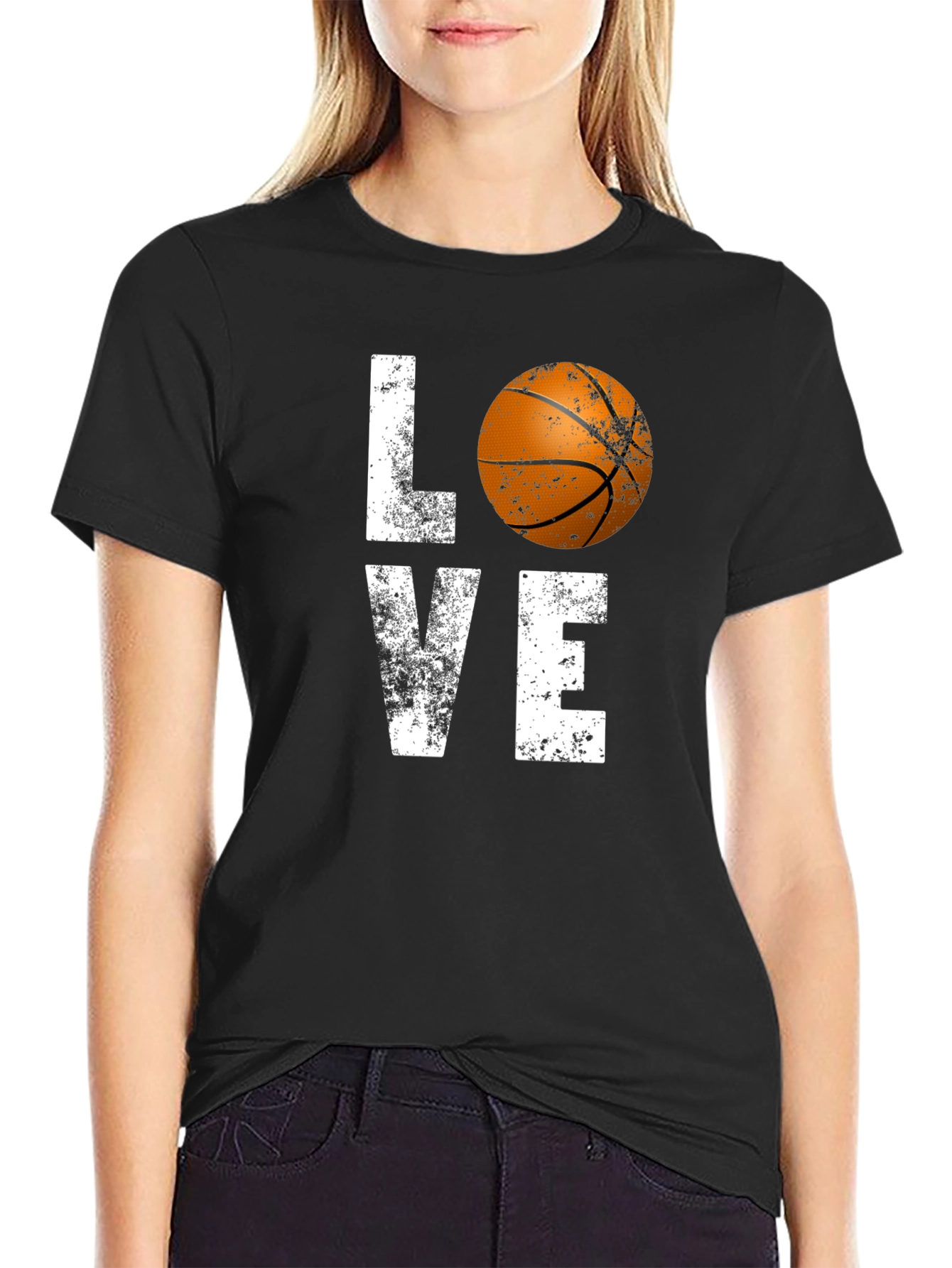 Basketball Love Graphic T-Shirt