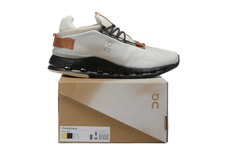 On Running Cloud Shoes – Black White Brown