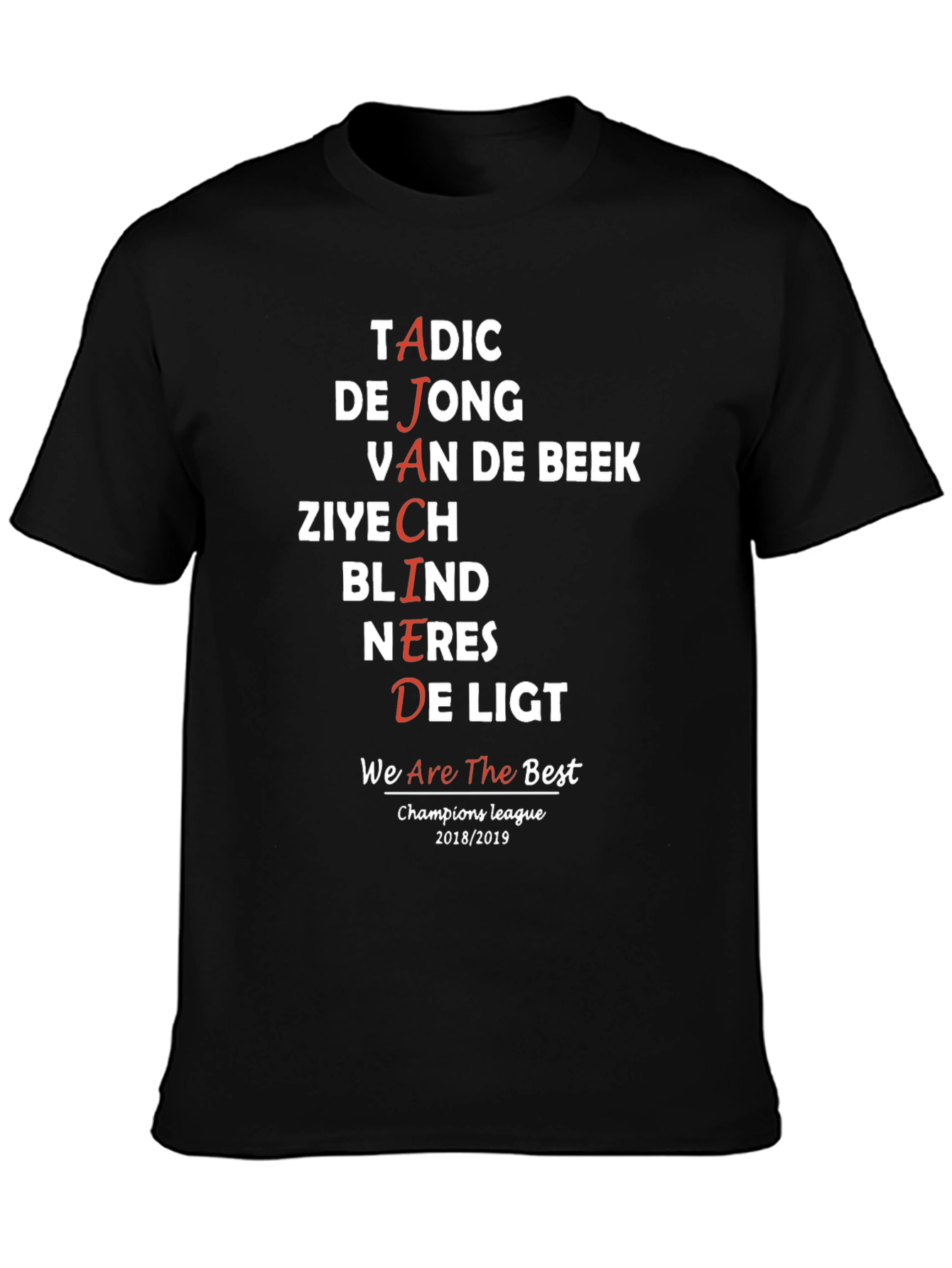 Ajax Football Club T-Shirt - Champions League 2018/2019