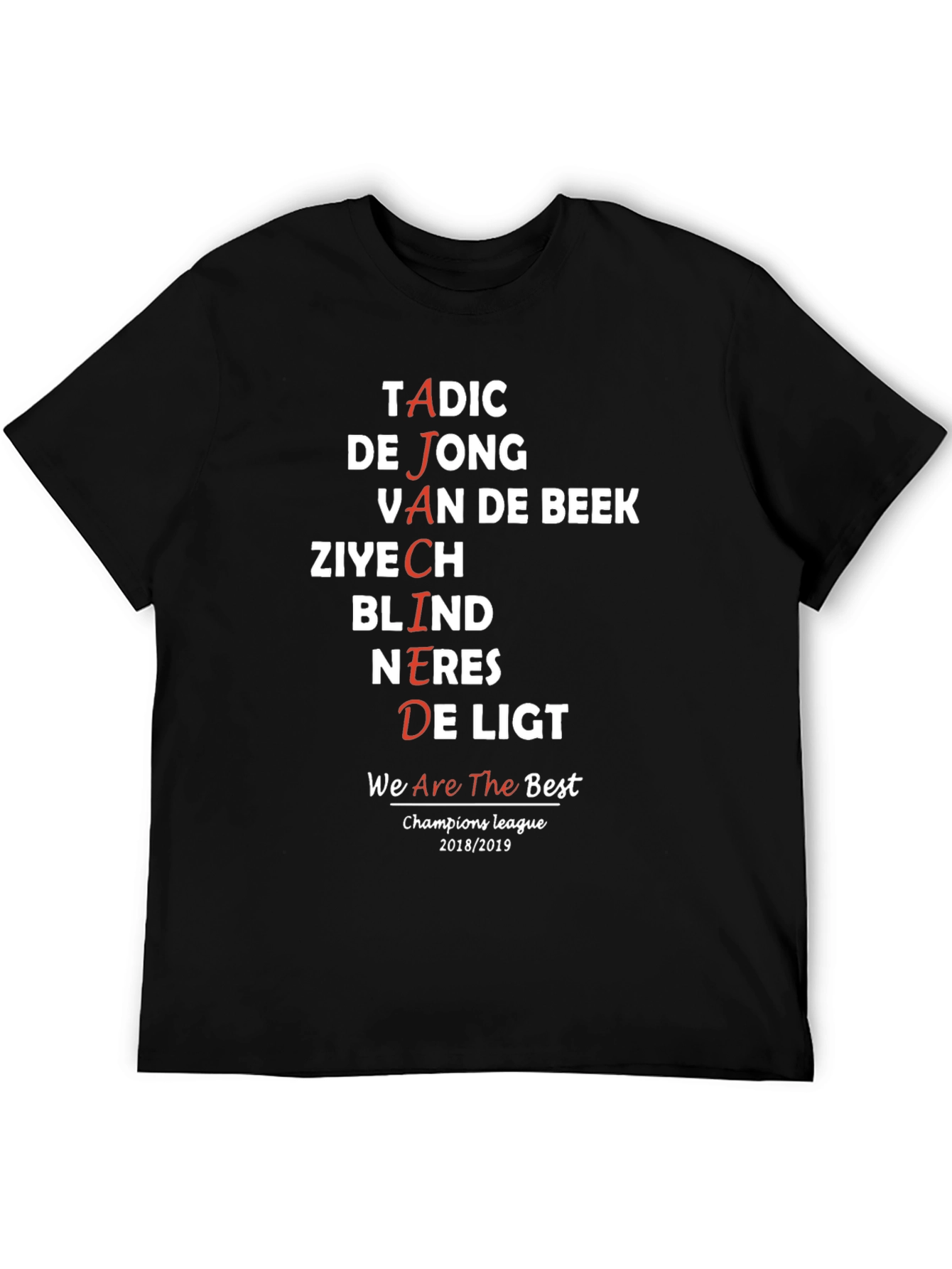 Ajax Football Club T-Shirt - Champions League 2018/2019