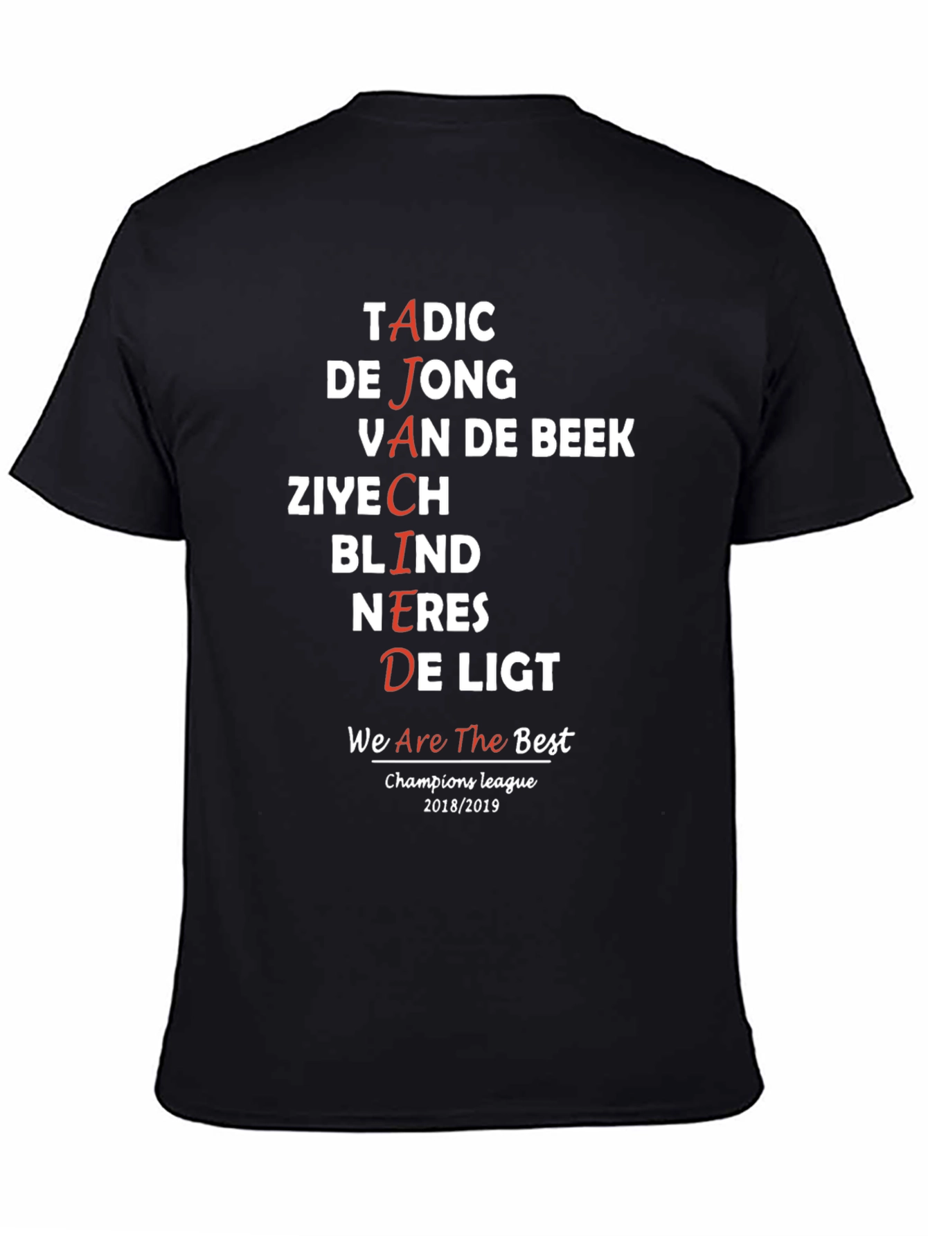 Ajax Football Club T-Shirt - Champions League 2018/2019