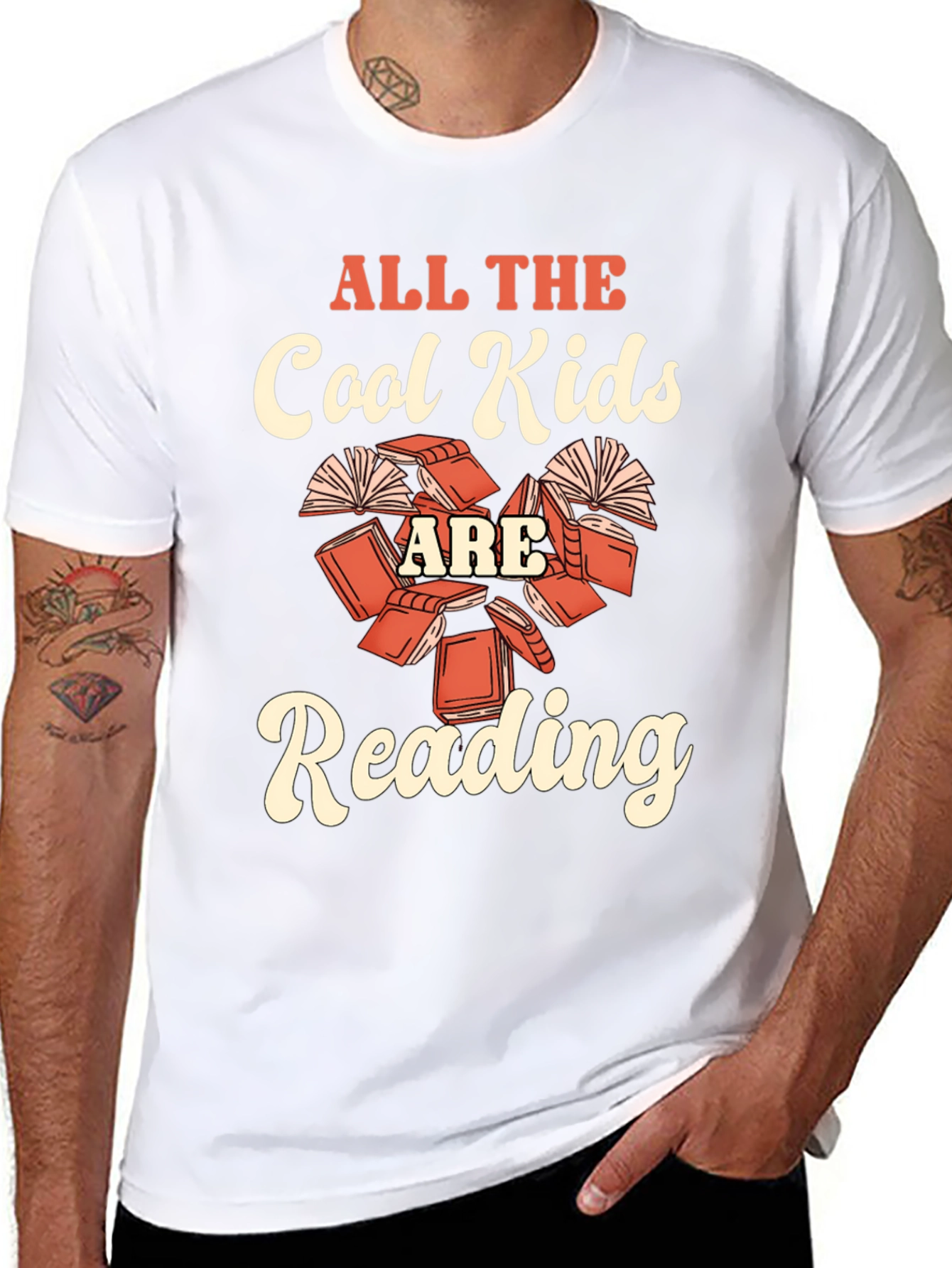Cool Kids Reading T-Shirt