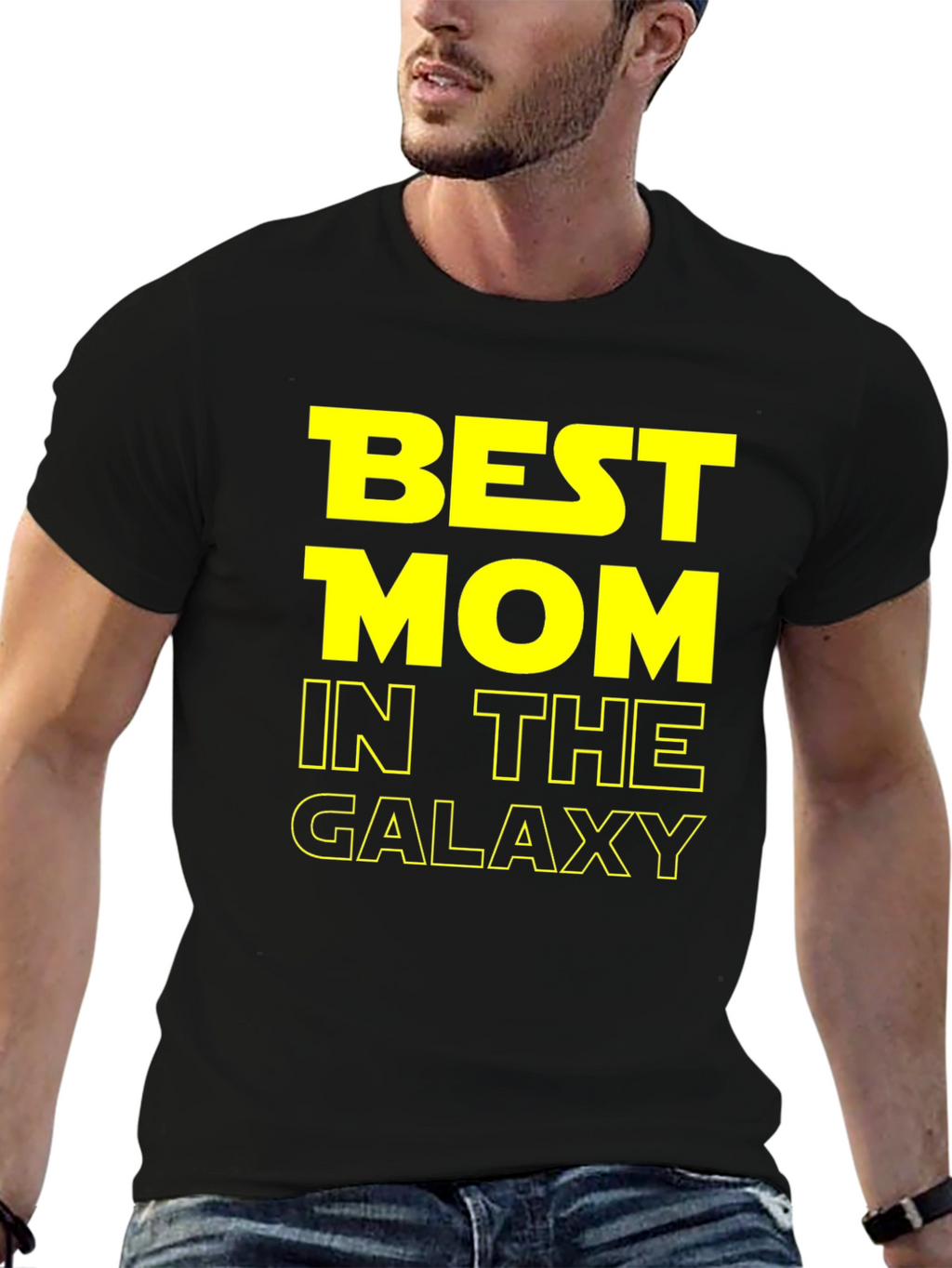 Best Mom in the Galaxy Graphic Tee