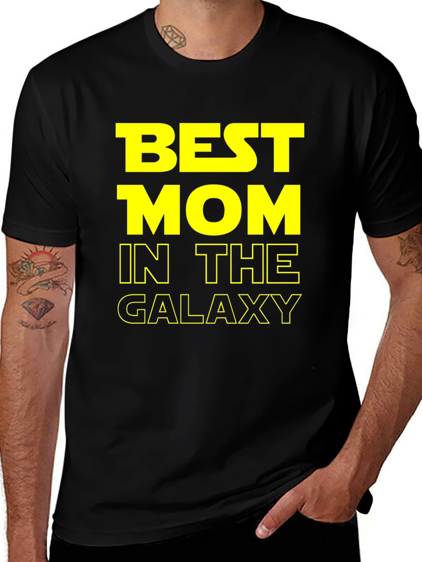Best Mom in the Galaxy Graphic Tee