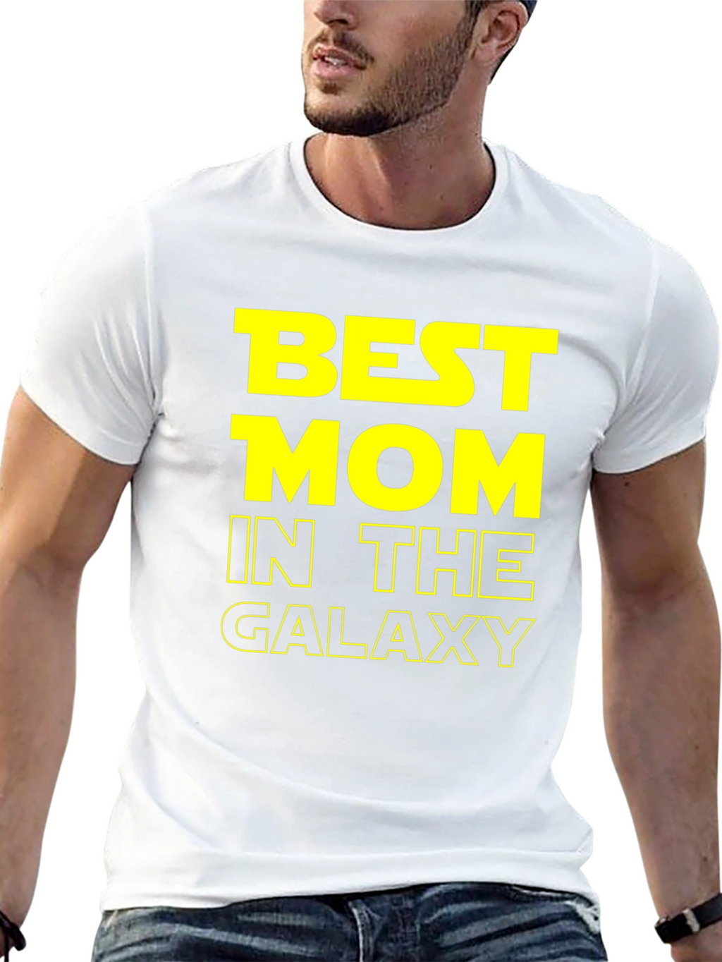 Best Mom in the Galaxy Graphic Tee