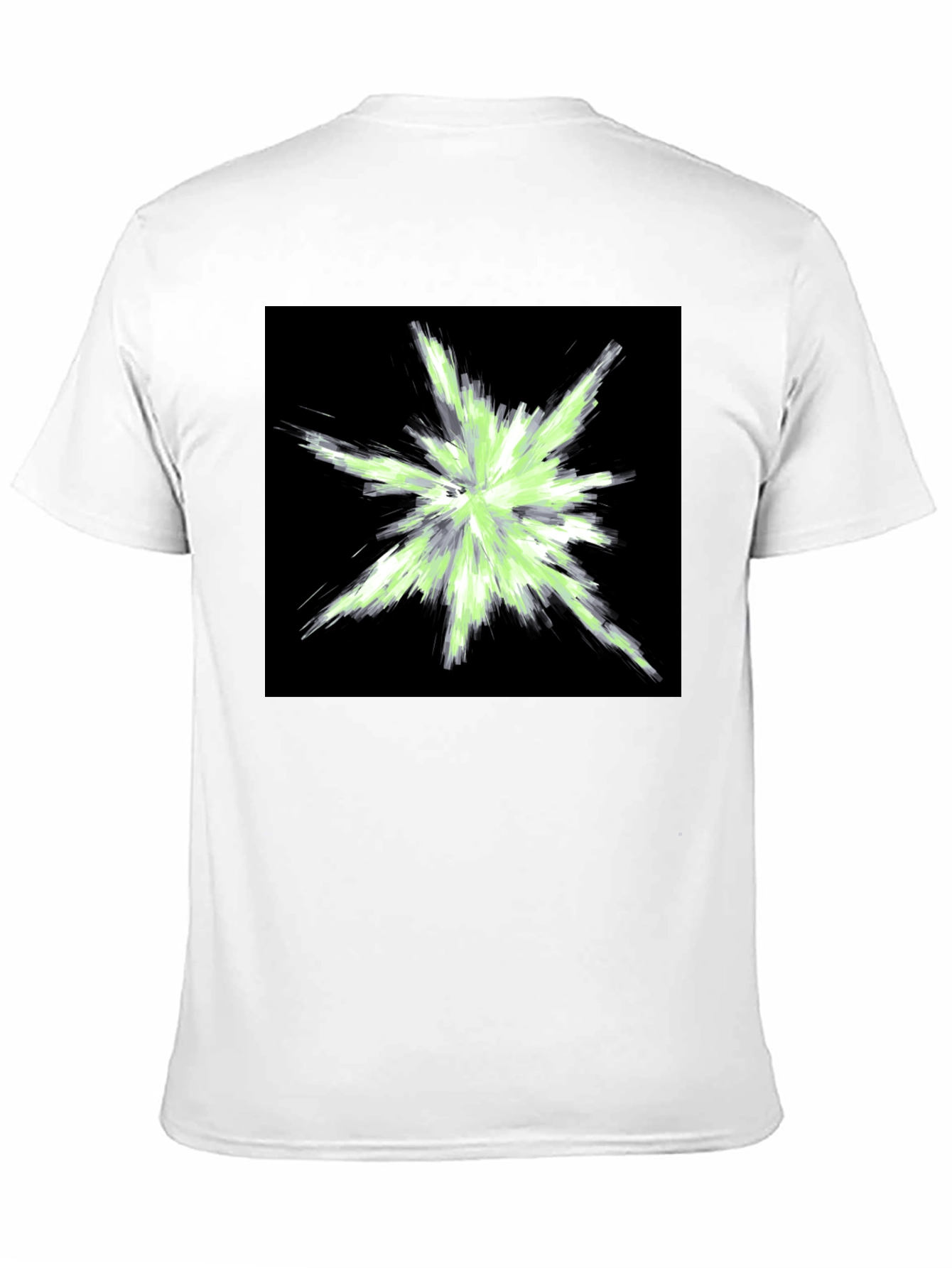 Abstract Graphic Black T-Shirt