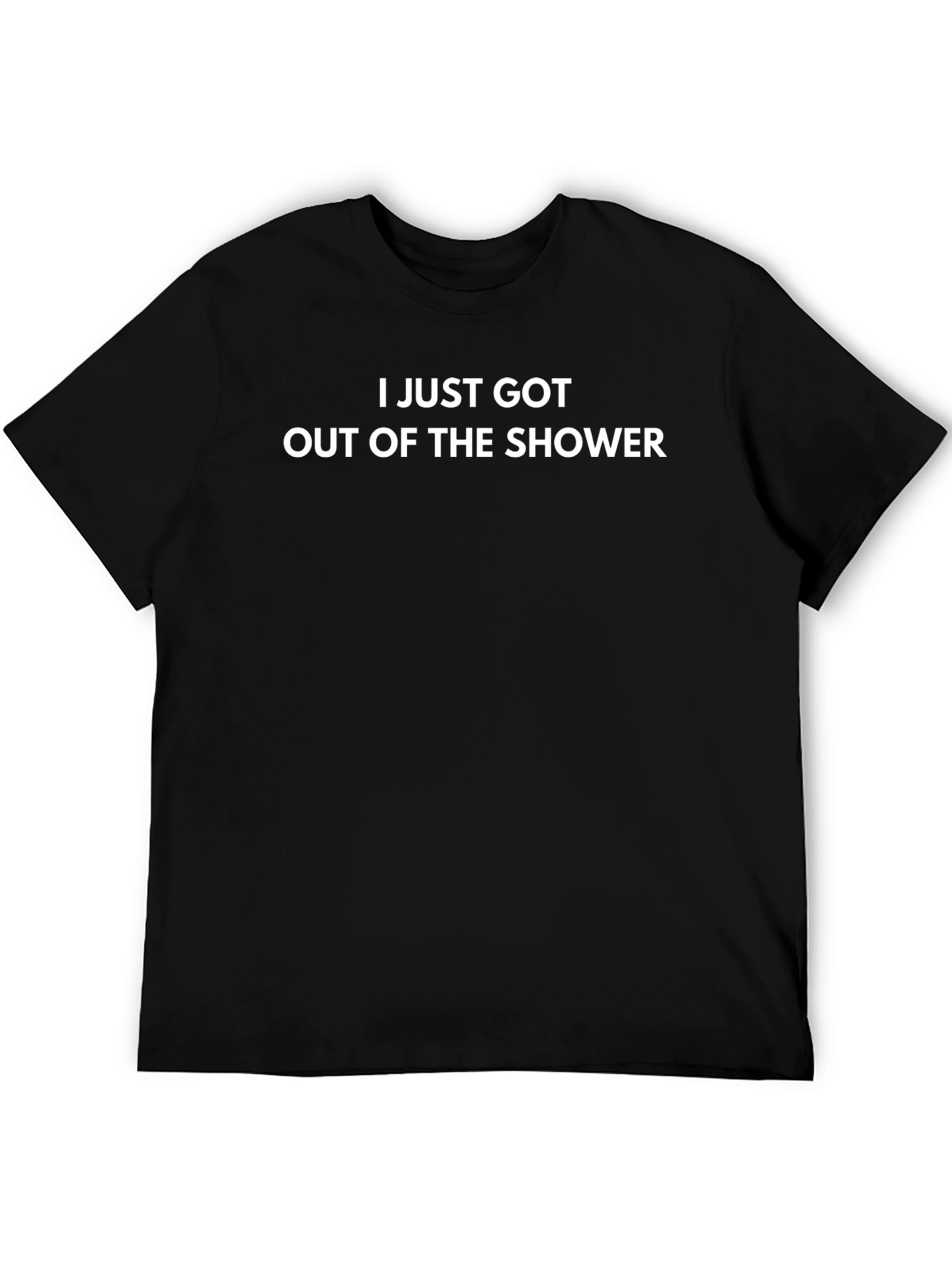 Shower Fresh Black T-Shirt