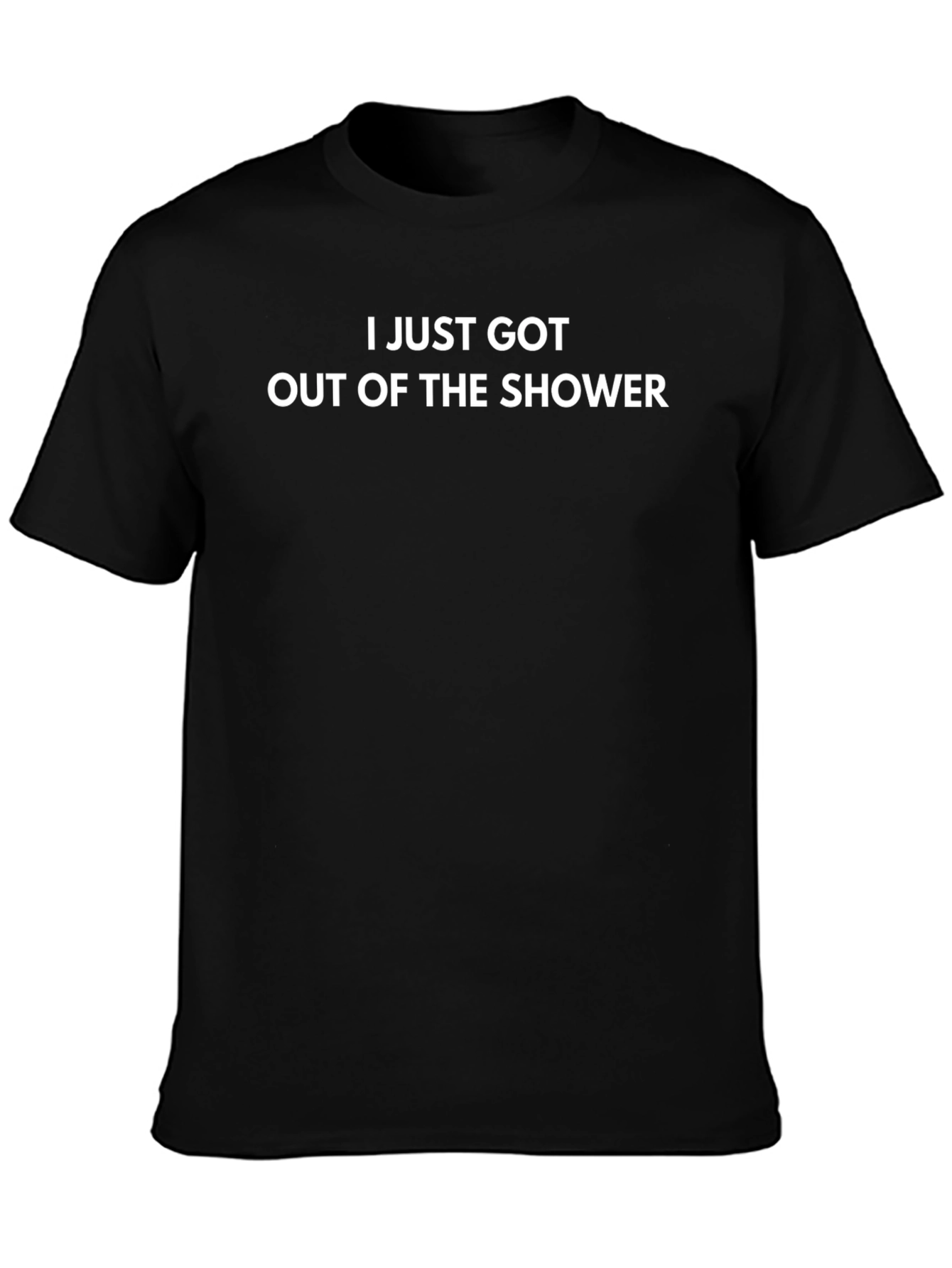 Shower Fresh Black T-Shirt