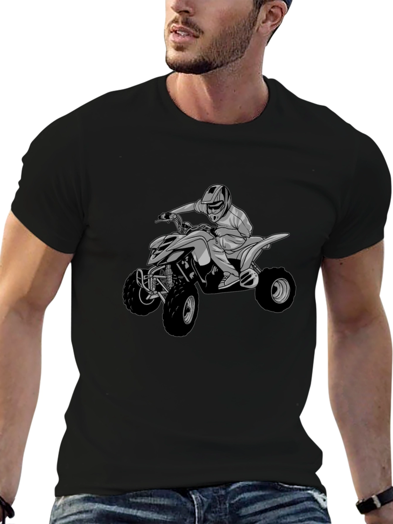 ATV Rider Graphic T-Shirt