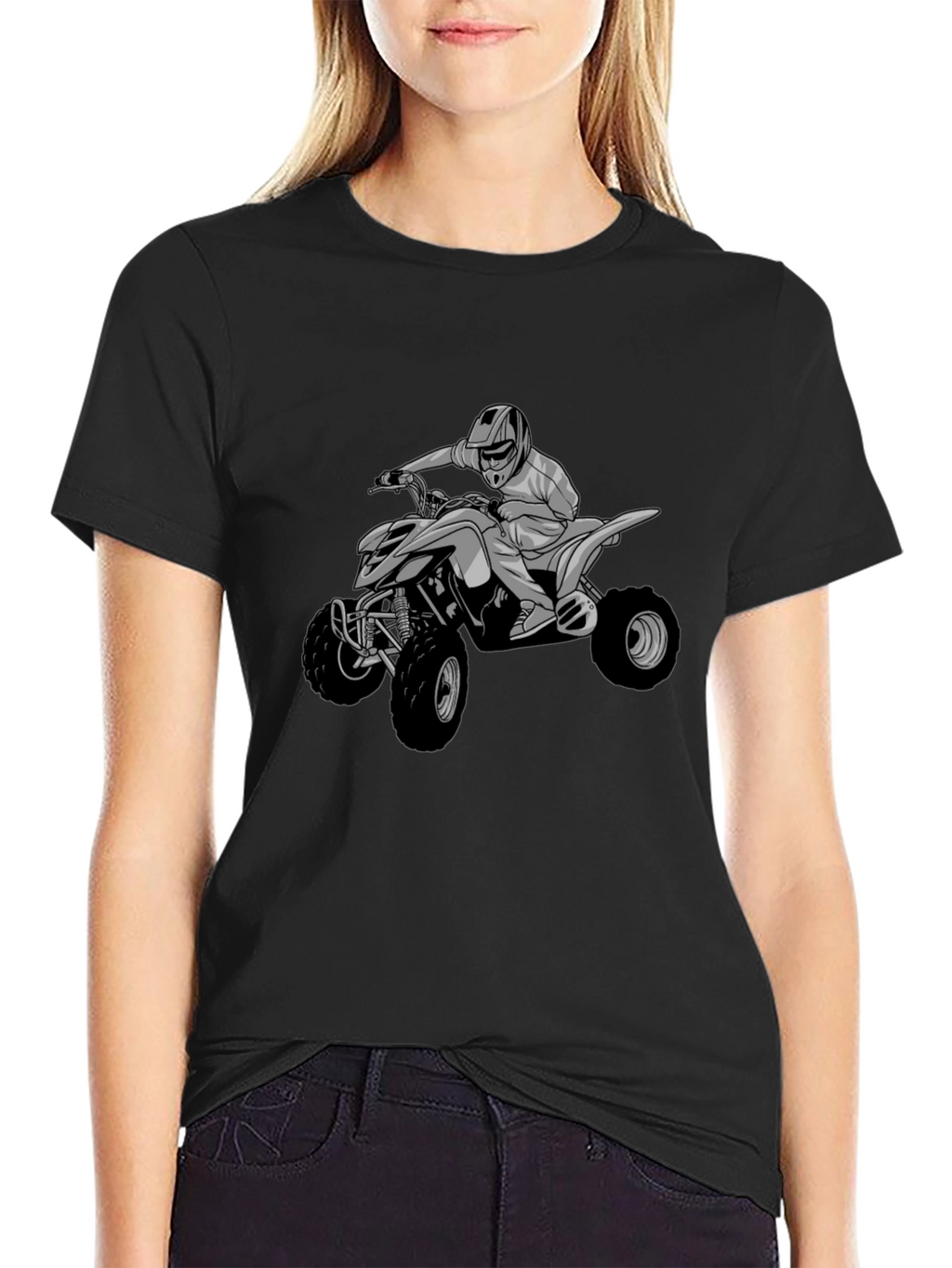 ATV Rider Graphic T-Shirt