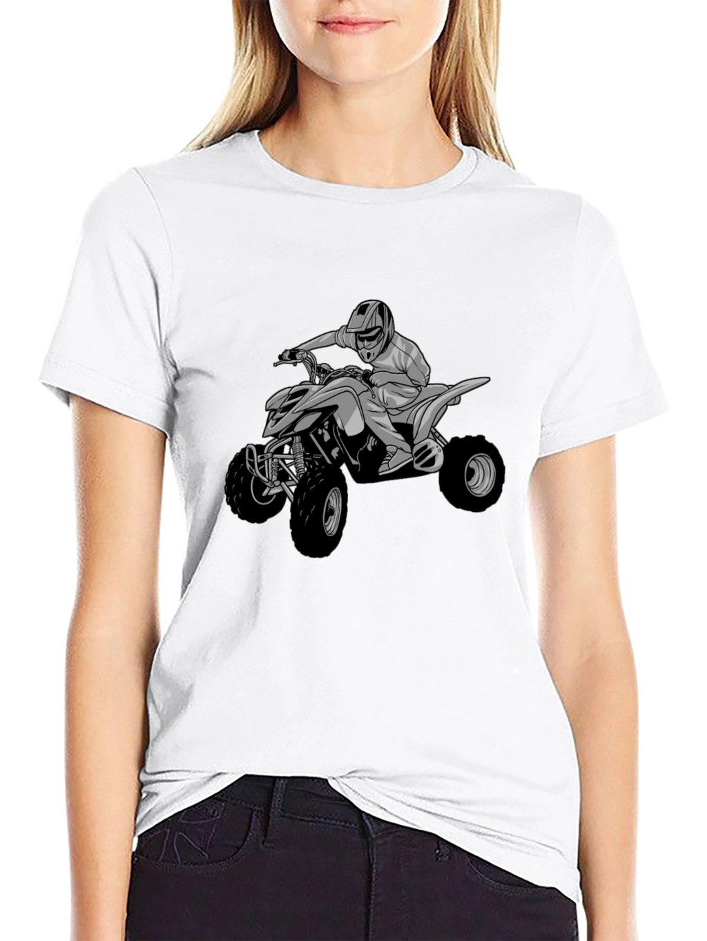 ATV Rider Graphic T-Shirt