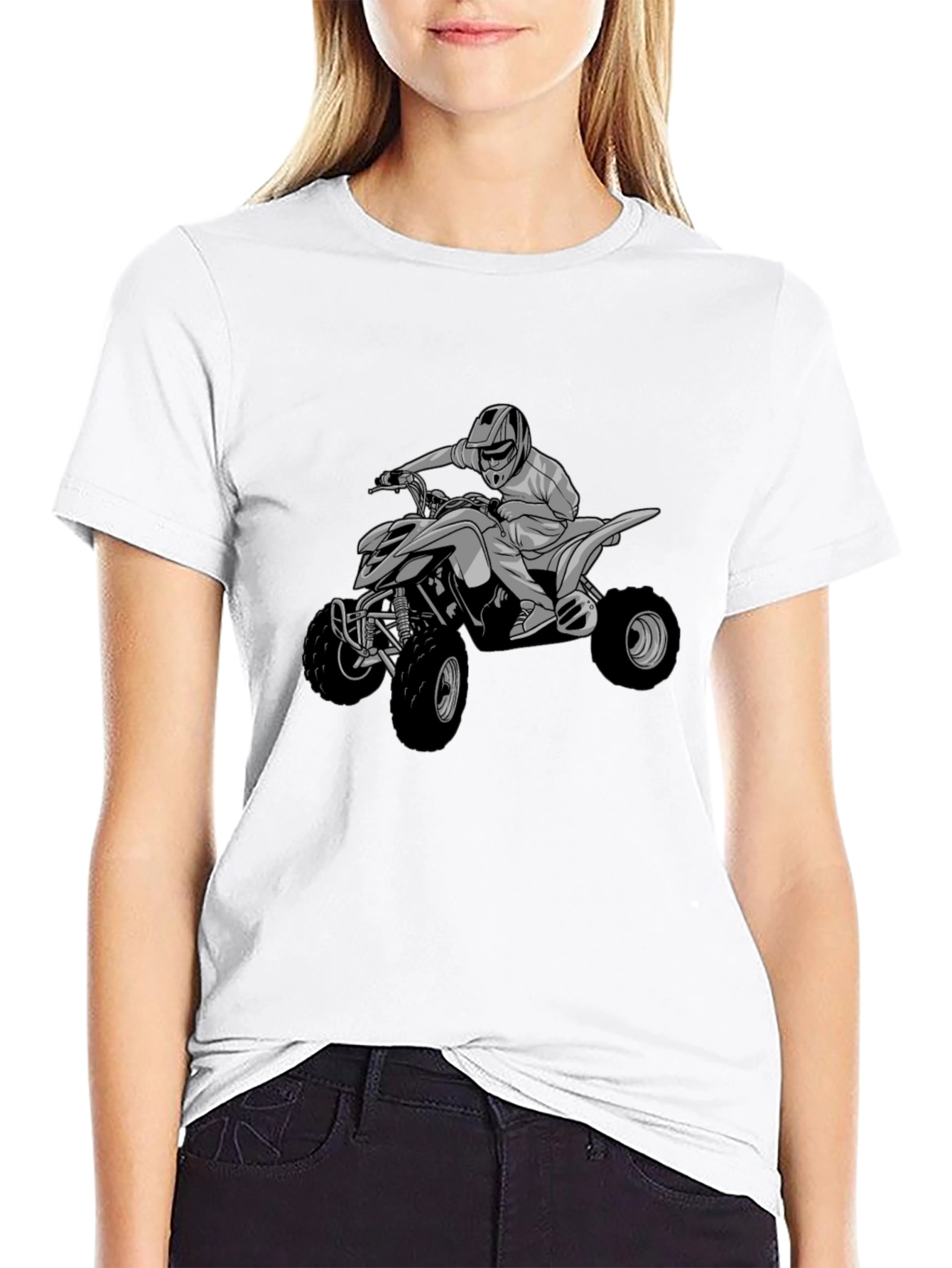 ATV Rider Graphic T-Shirt