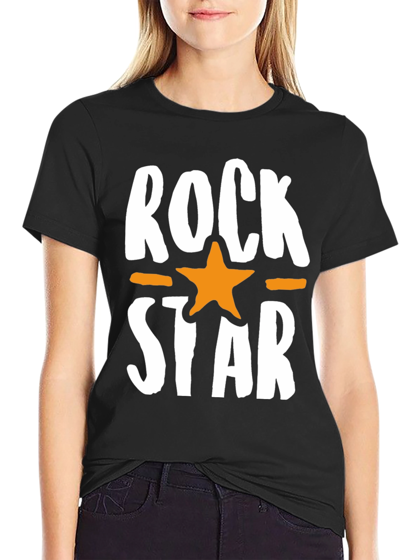 Rock Star Graphic Tee - Trendy Casual Style