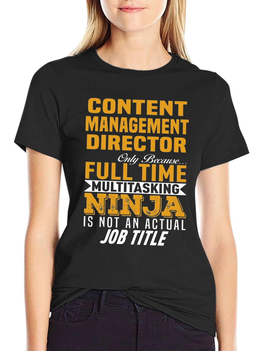 Content Management Director Ninja T-Shirt