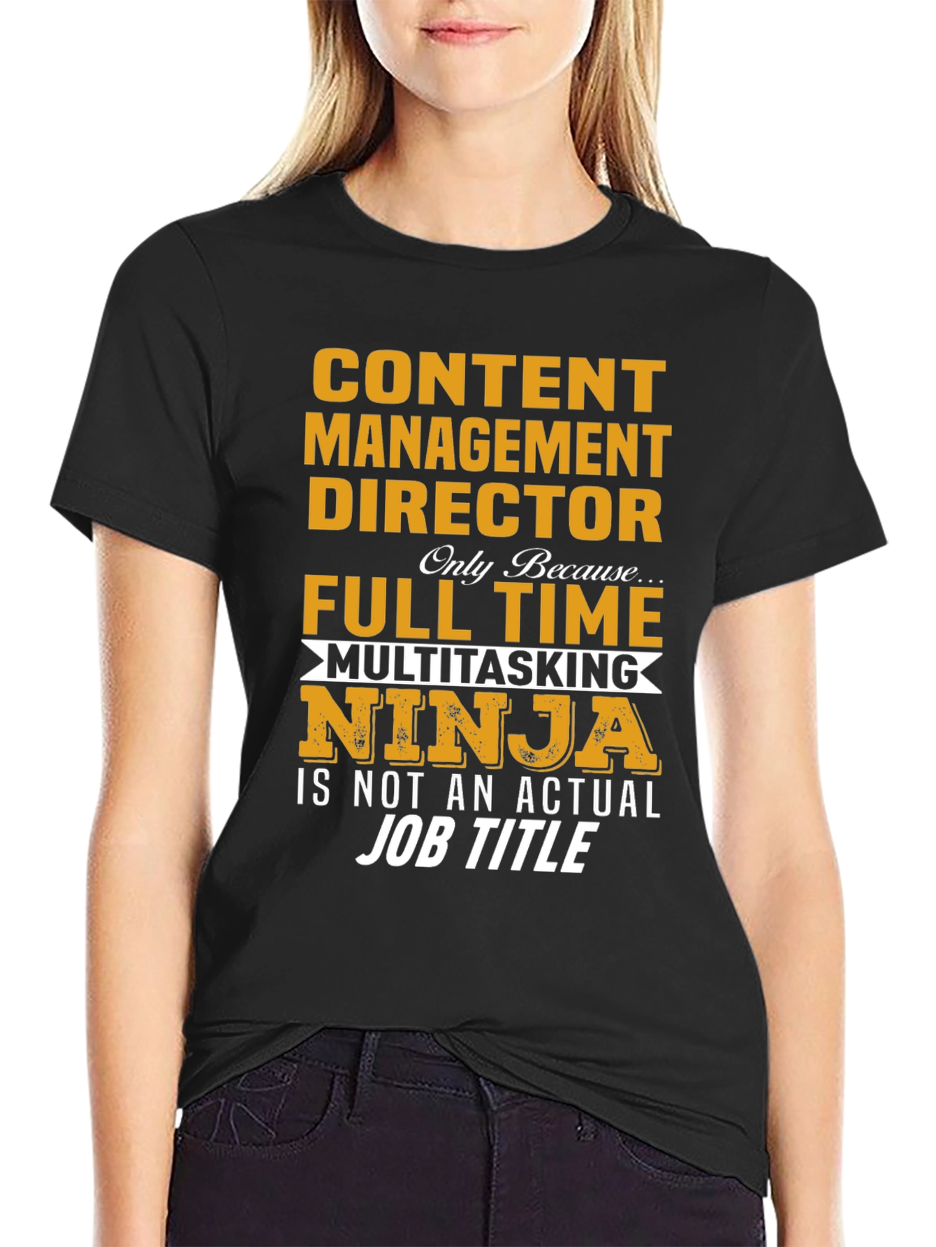 Content Management Director Ninja T-Shirt