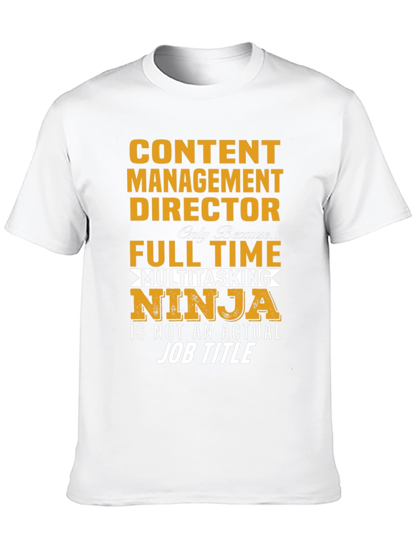 Content Management Director Ninja T-Shirt