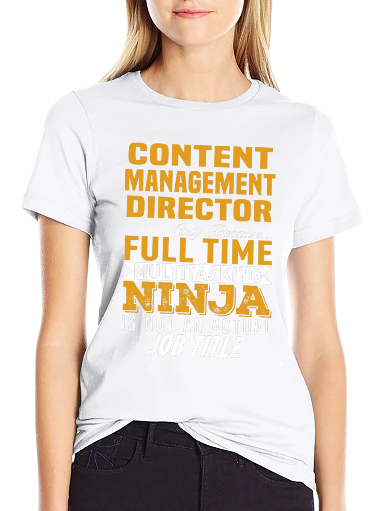 Content Management Director Ninja T-Shirt
