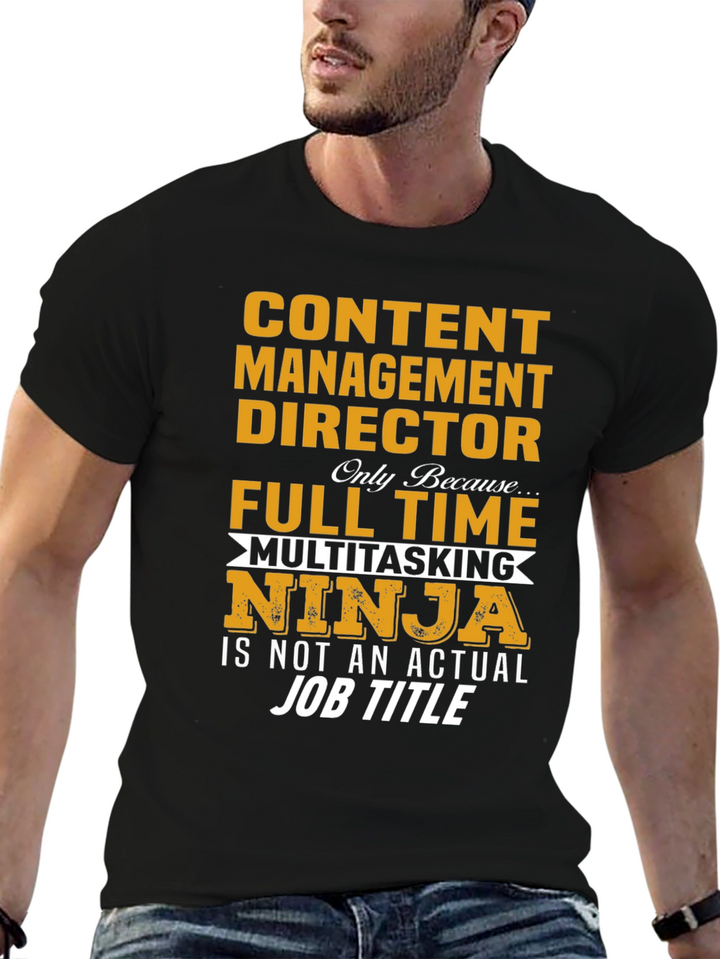 Content Management Director Ninja T-Shirt