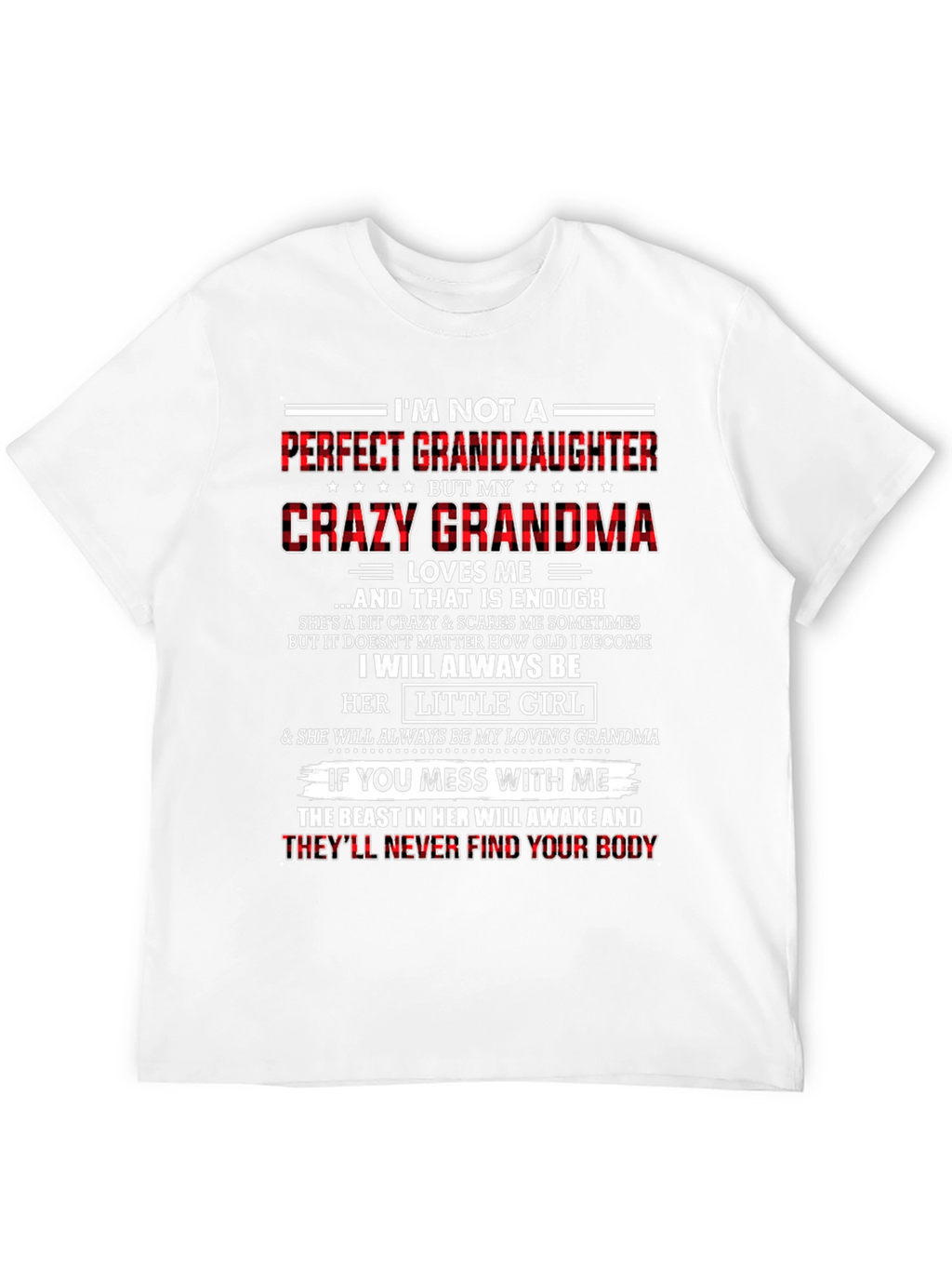 Crazy Grandma T-Shirt: Perfect Granddaughter Gift
