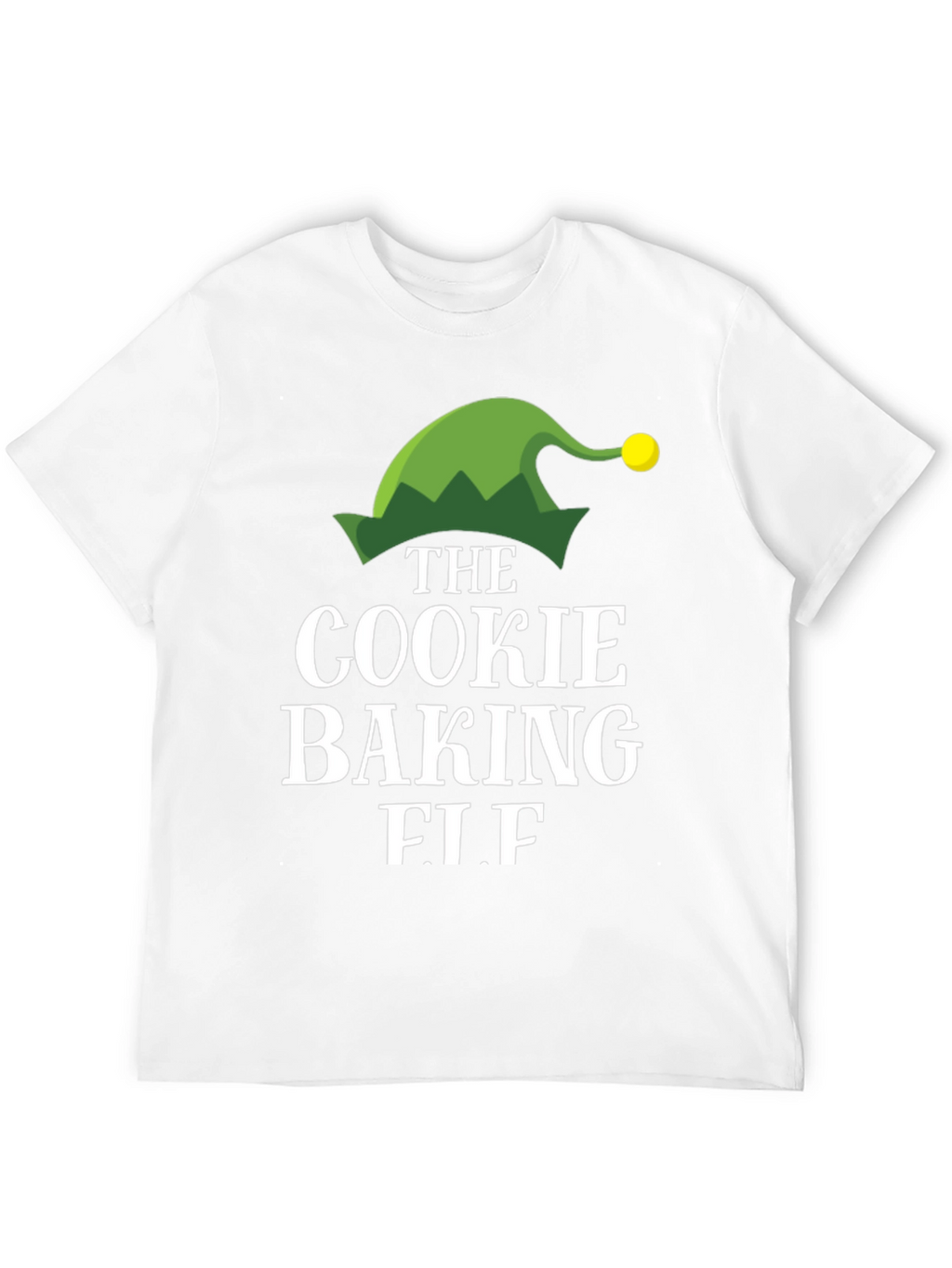 Cookie Baking Elf T-Shirt - Holiday Apparel