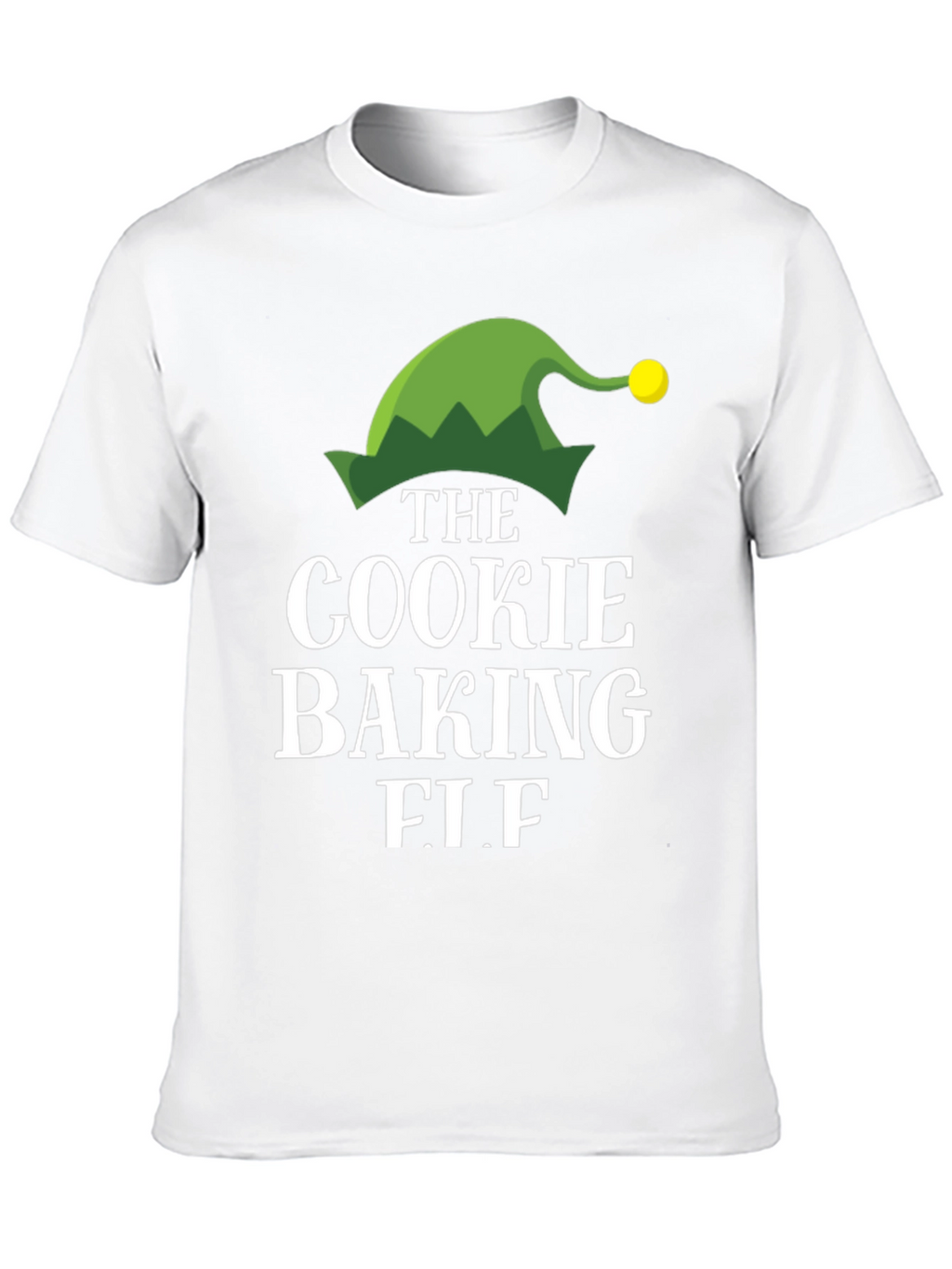 Cookie Baking Elf T-Shirt - Holiday Apparel