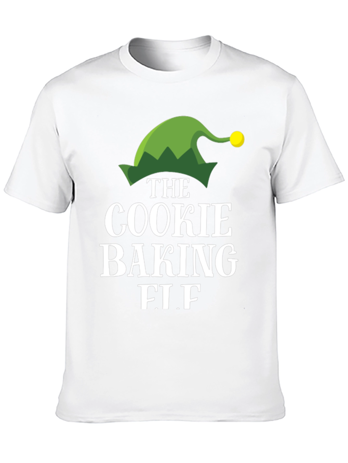 Cookie Baking Elf T-Shirt - Holiday Apparel