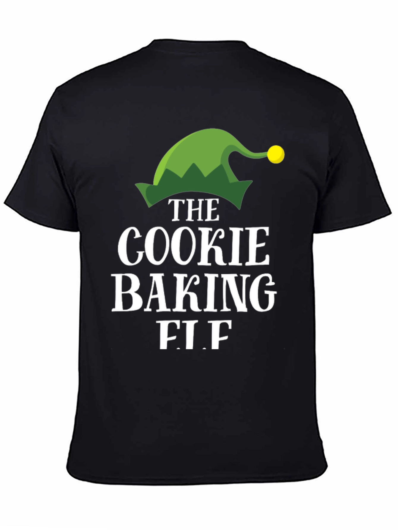 Cookie Baking Elf T-Shirt - Holiday Apparel