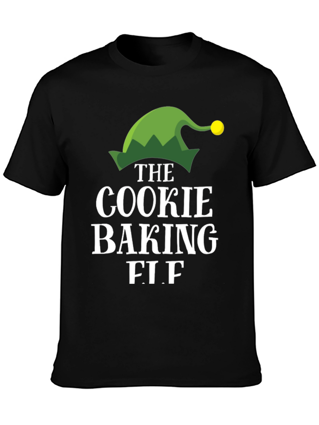 Cookie Baking Elf T-Shirt - Holiday Apparel