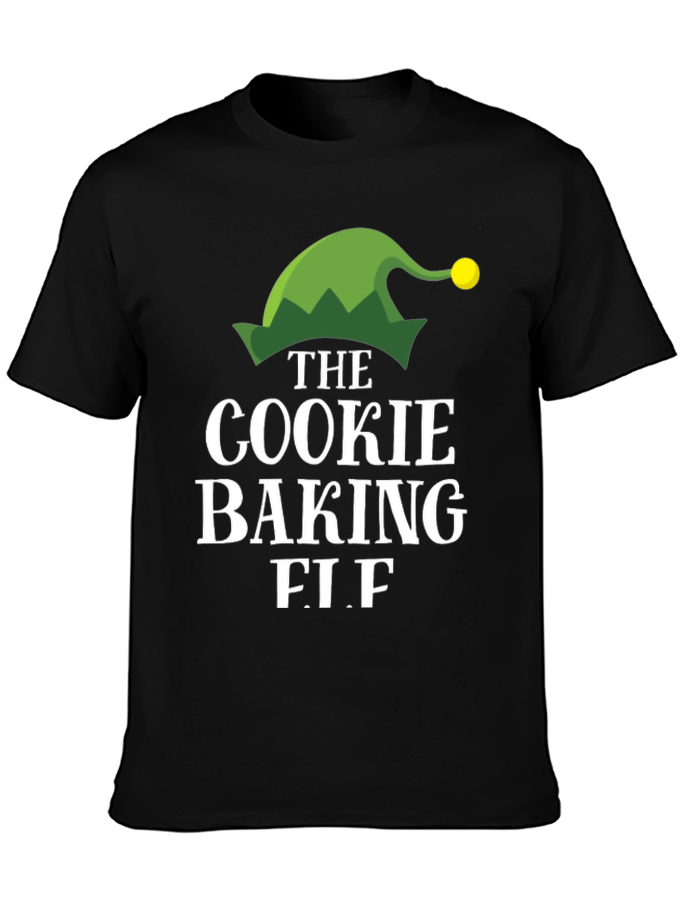 Cookie Baking Elf T-Shirt - Holiday Apparel