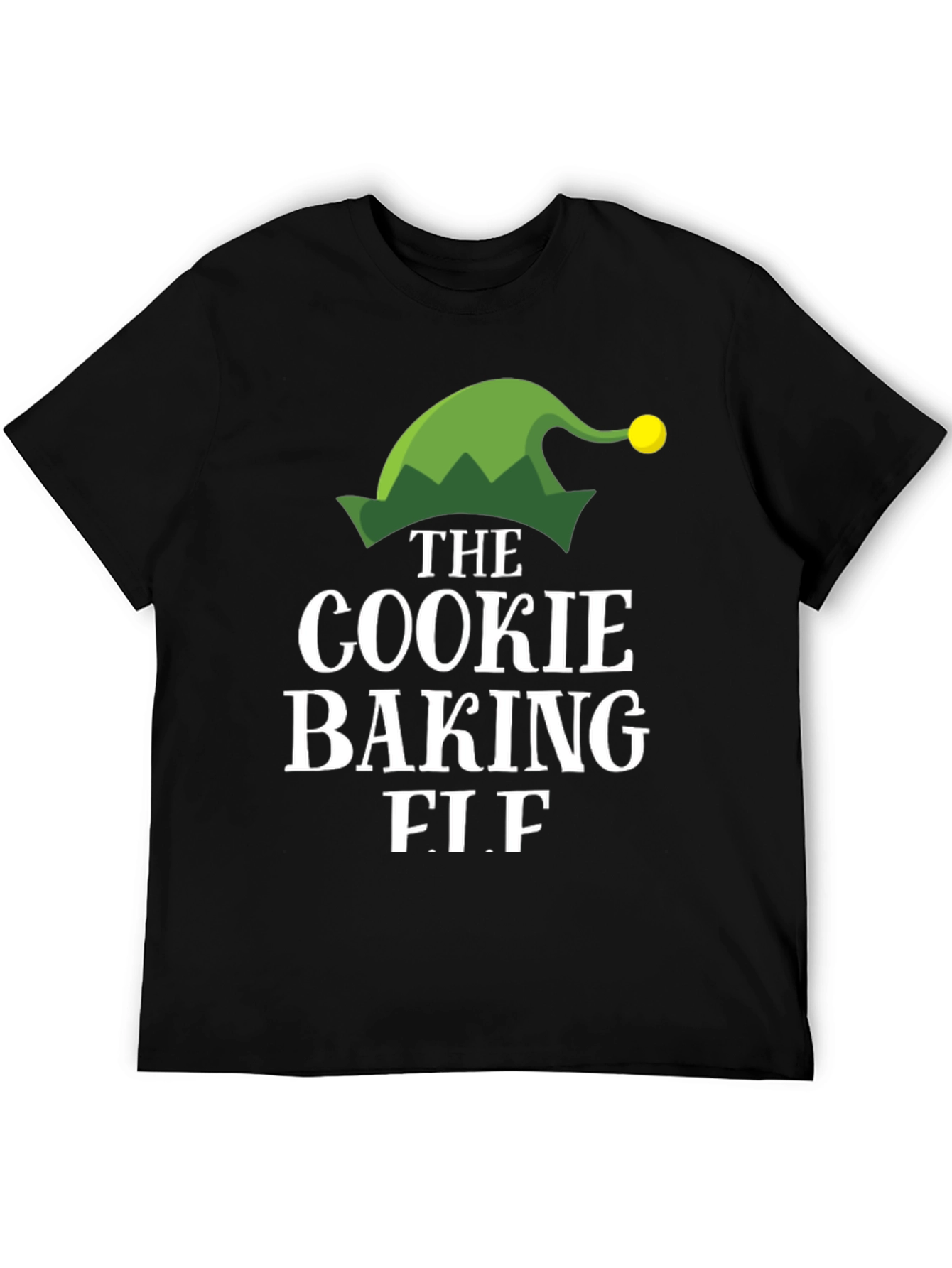 Cookie Baking Elf T-Shirt - Holiday Apparel