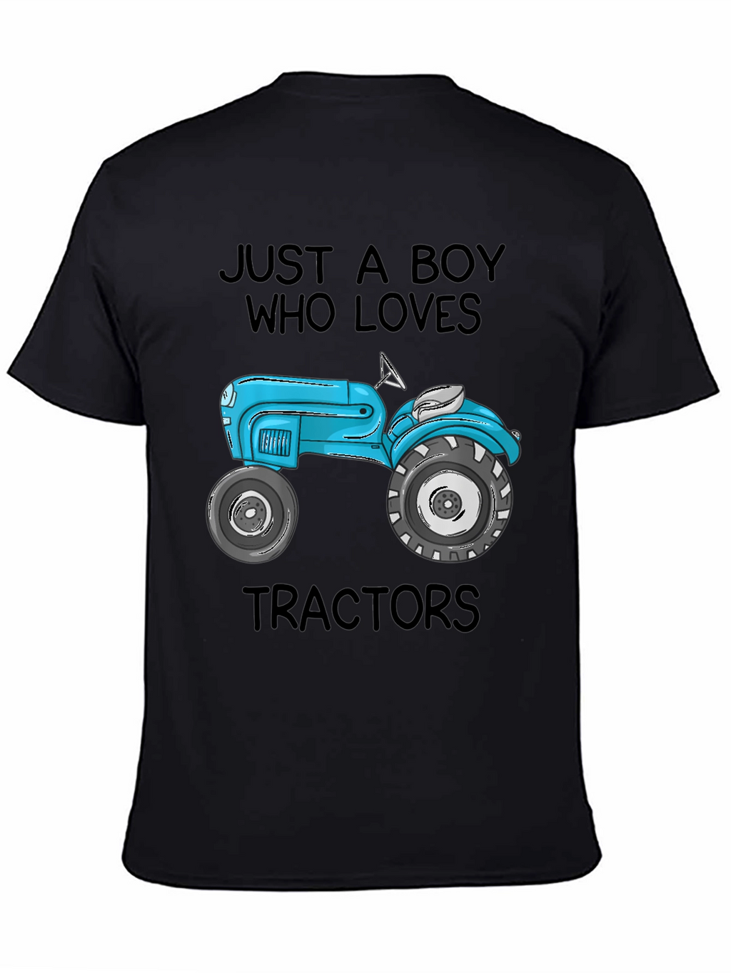 Boy Who Loves Tractors Graphic T-Shirt